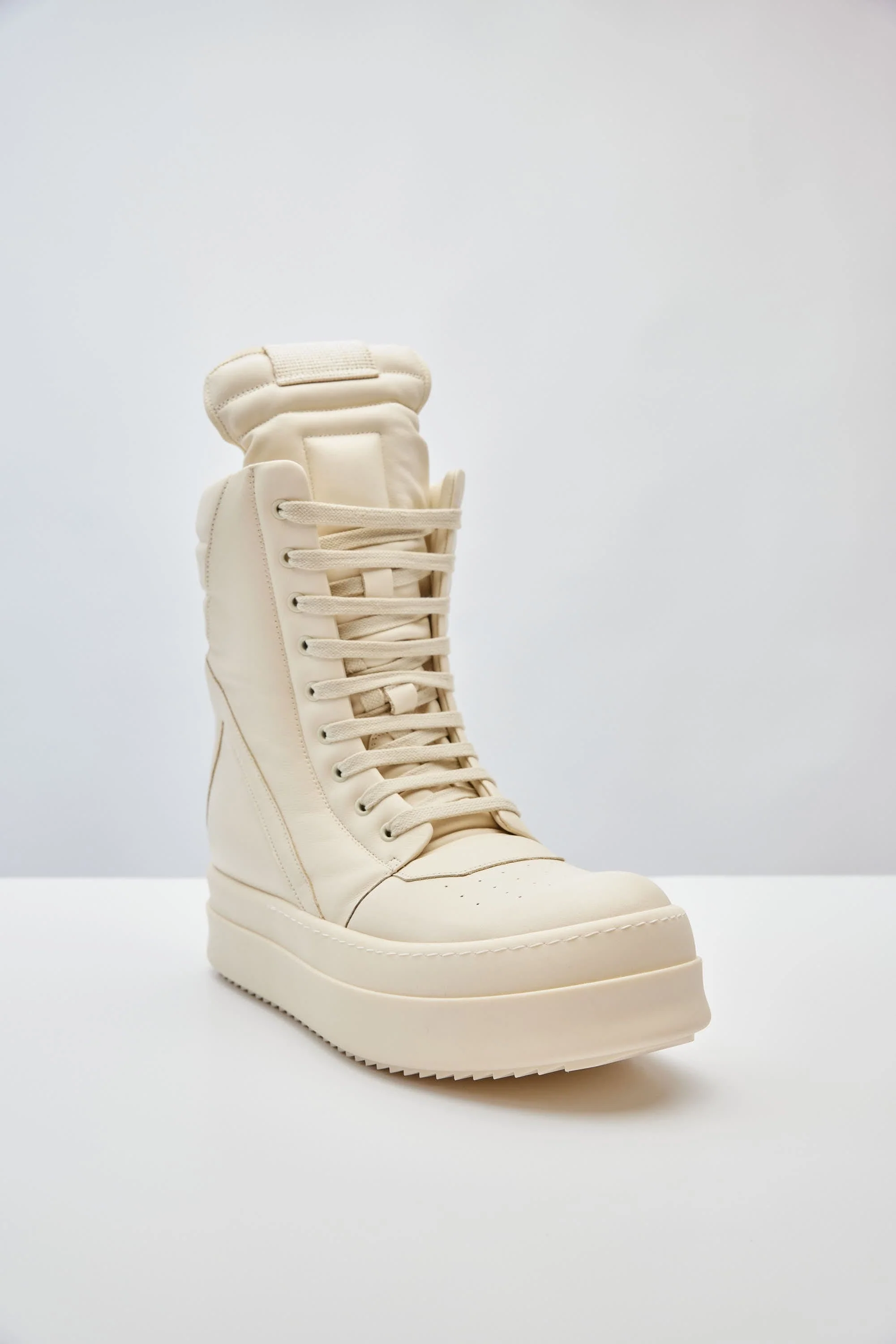 Rick Owens Mega Geobasket in Milk - Image 2