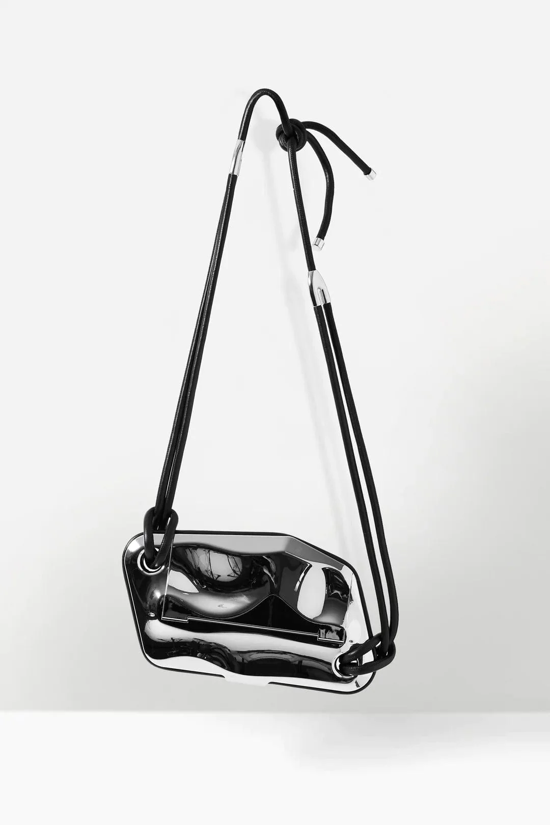 Published By Cross Body Bag in Chrome
