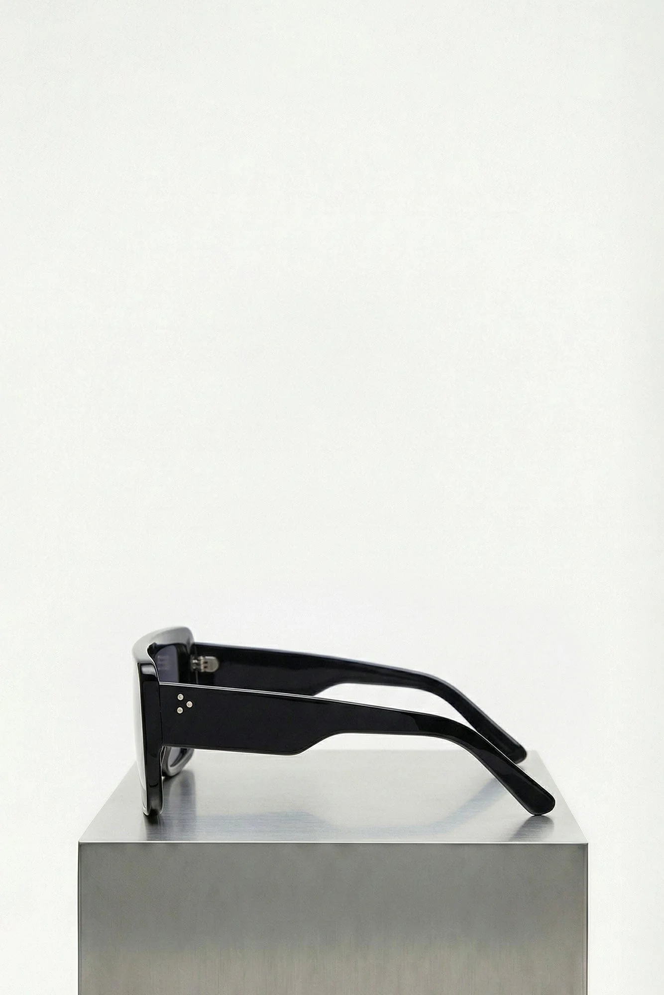 Rick Owens Documenta Sunglasses in Black - Image 3