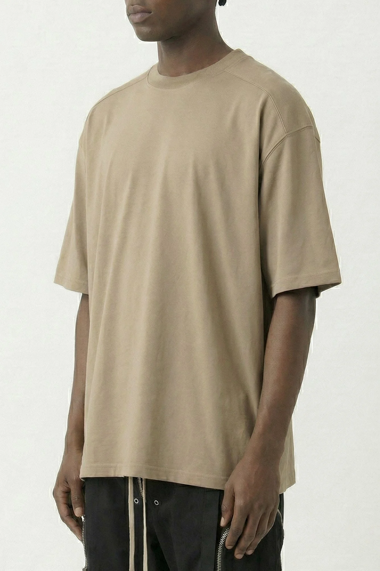 Rick Owens DRKSHDW Jumbo SS T in Flesh - Image 2