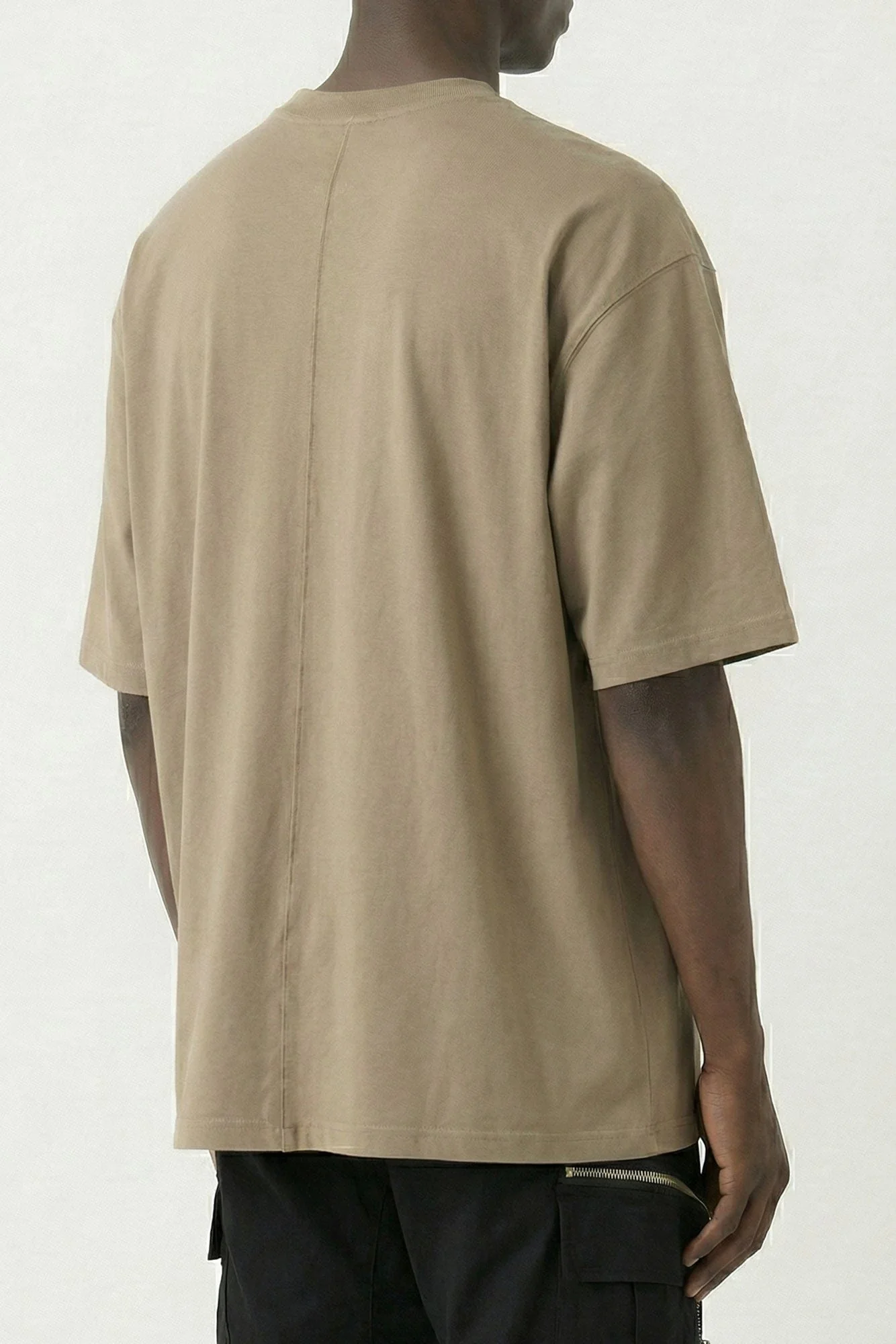 Rick Owens DRKSHDW Jumbo SS T in Flesh - Image 3
