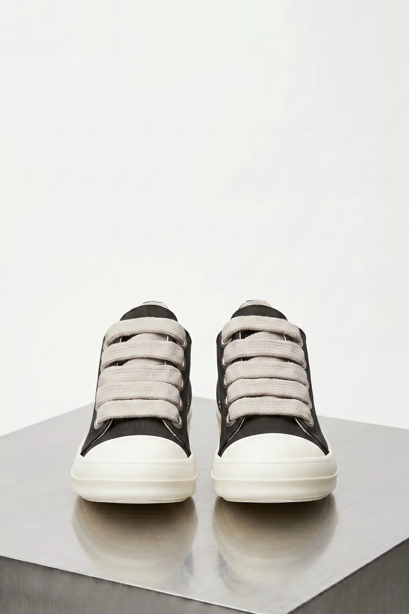 Rick Owens DRKSHDW M Jumbolace Low Sneaks in Black - Image 3