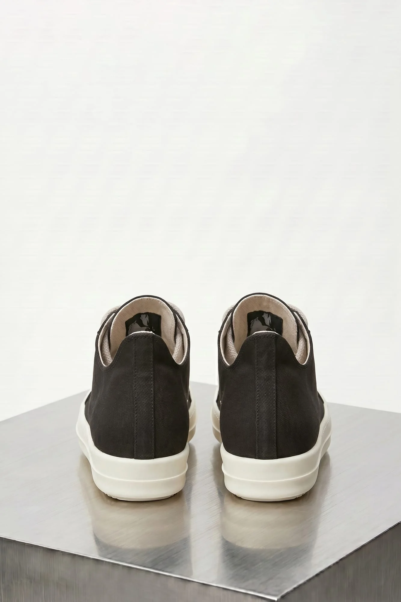 Rick Owens DRKSHDW M Jumbolace Low Sneaks in Black - Image 4