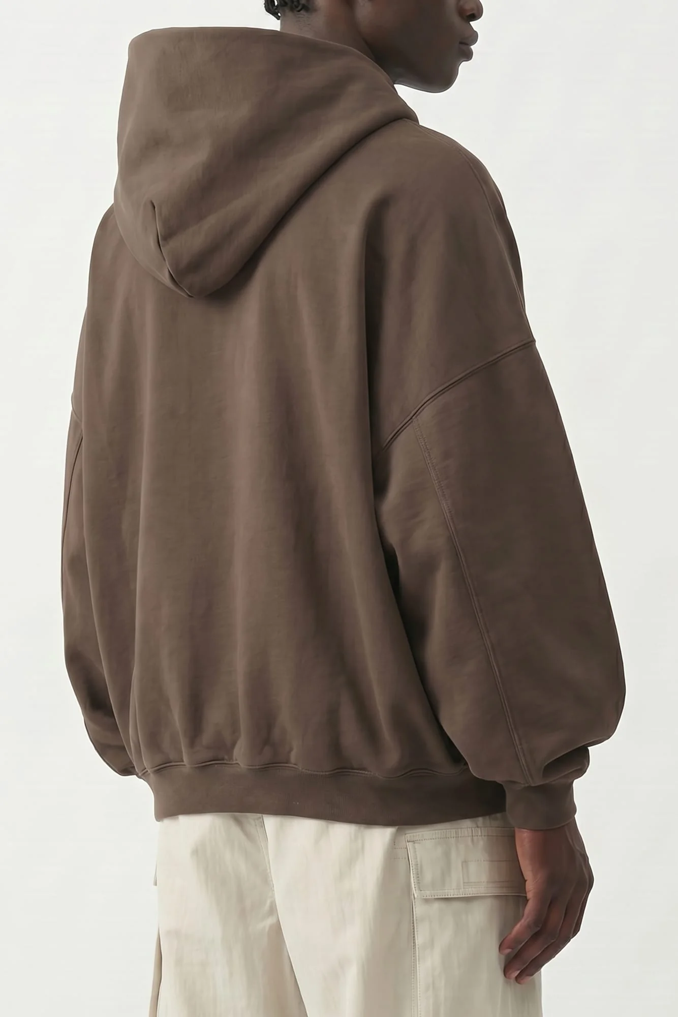 Rick Owens DRKSHDW Mountain Hun Hoodie in Dust - Image 3