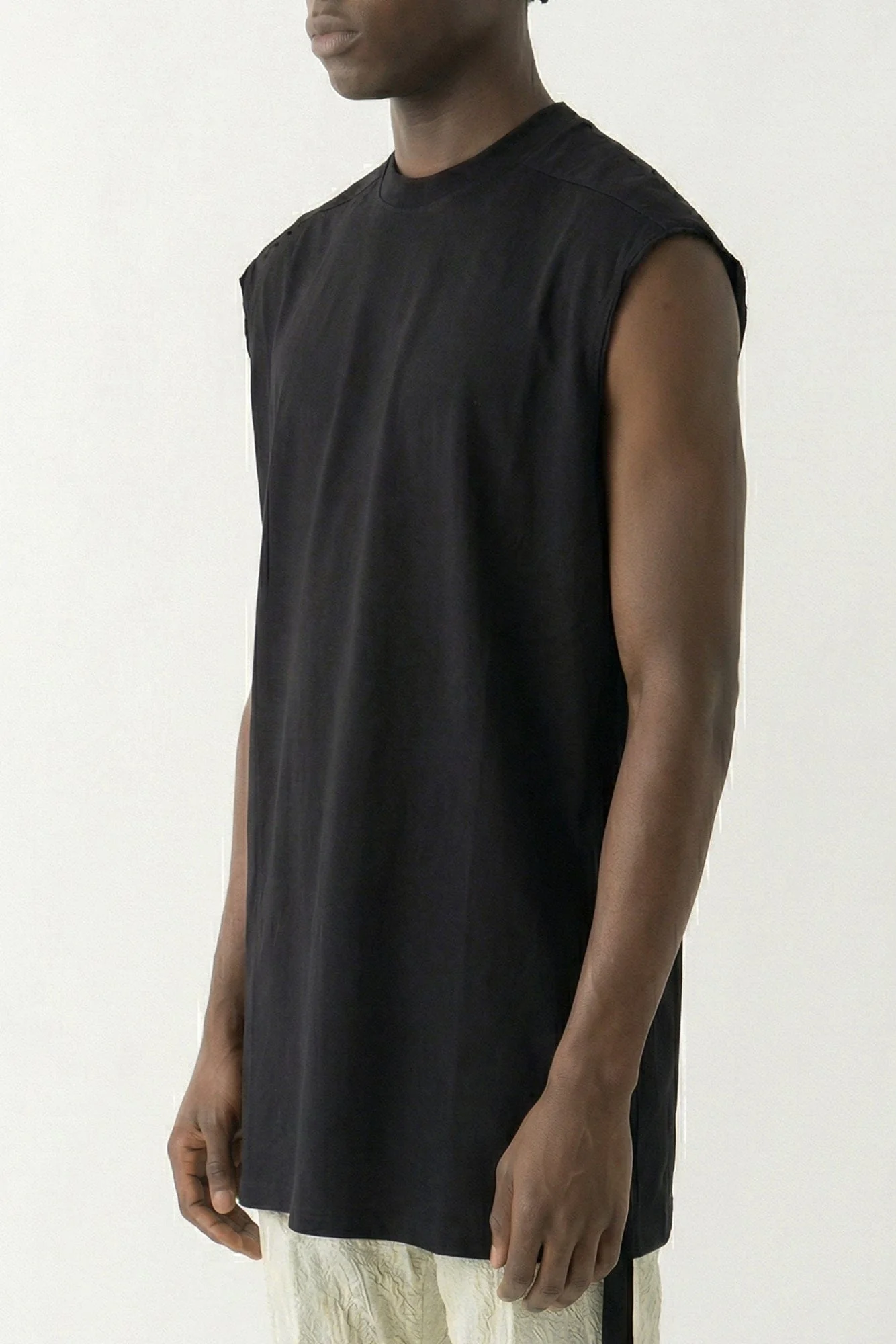 Rick Owens DRKSHDW Tarp T in Black SS26 - Image 2