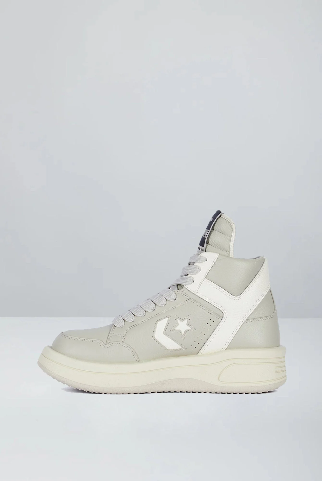 Rick Owens DRKSHDW x Converse Turbowpn in Oyster/White - Image 2