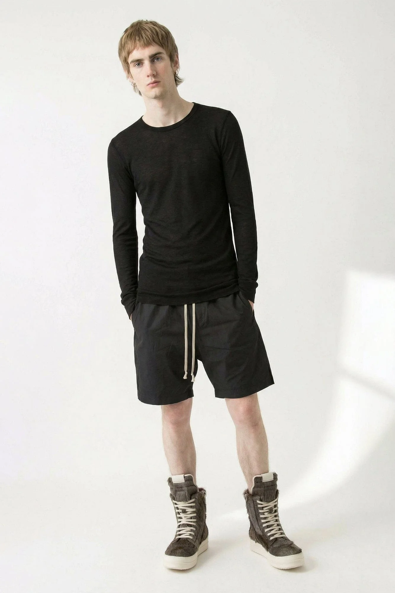 Rick Owens Level Long Sleeve T SS26 - Image 4
