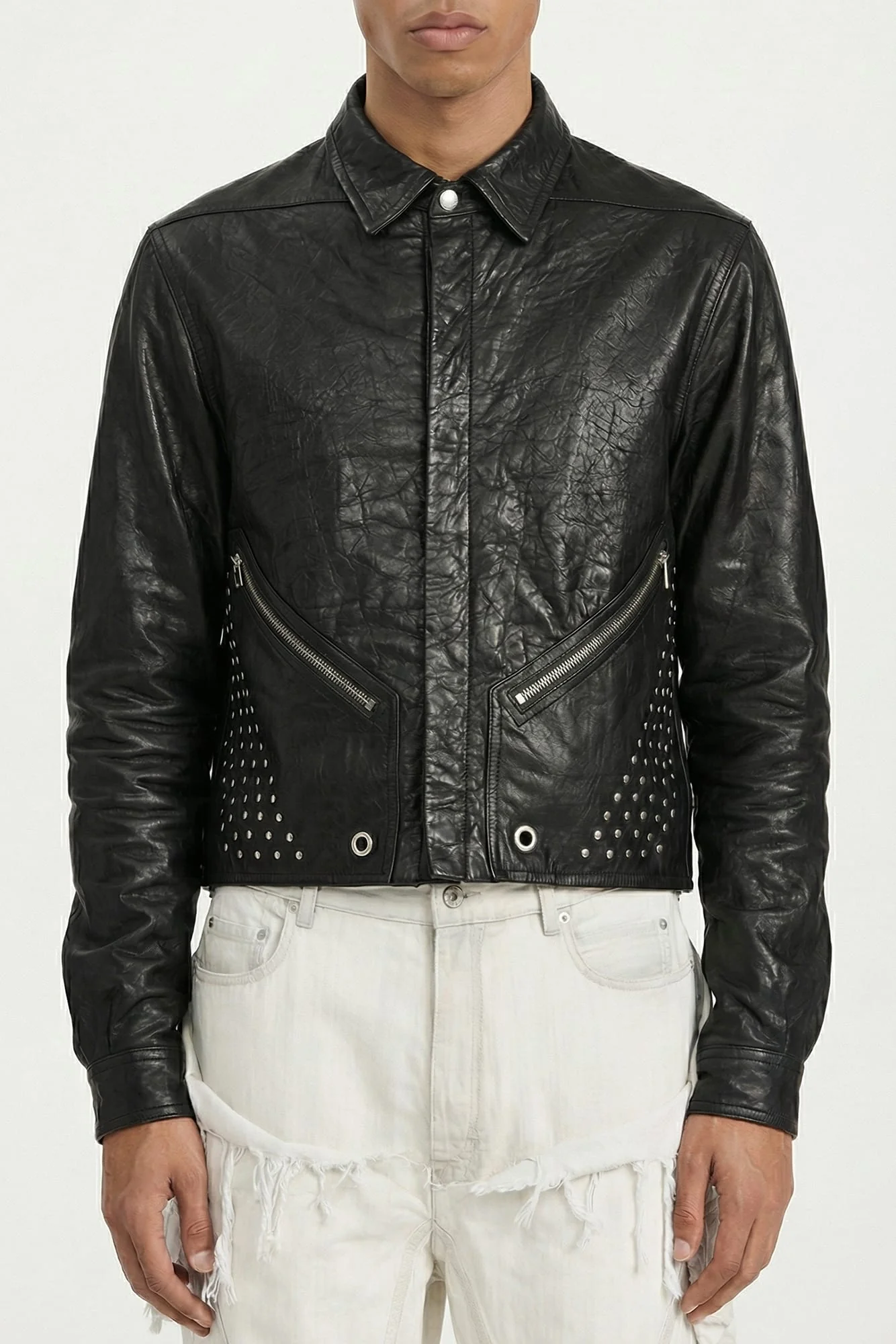Rick Owens Mens Tour Alice Shirt in Black