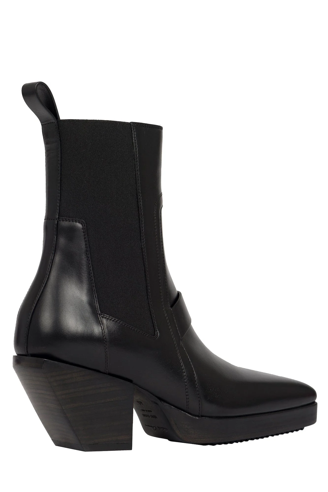 Rick Owens Stivali in Pelle - Heeled Sliver - Image 4