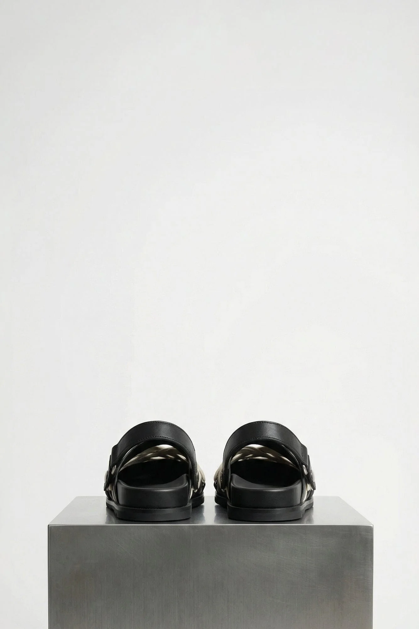Rick Owens Sandali In Pelle Megalace Mule SS26 - Image 4