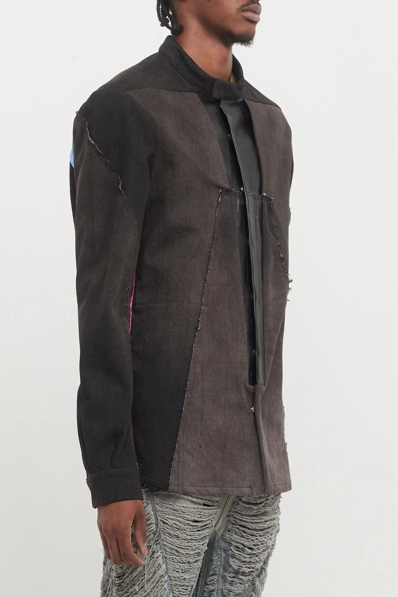 Rick Owens Splintered Outershirt - Image 2