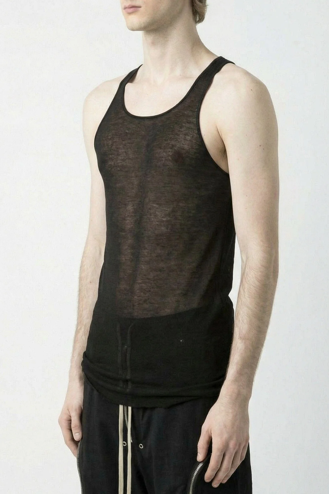 Rick Owens Basic Rib Tank SS26 - Image 2