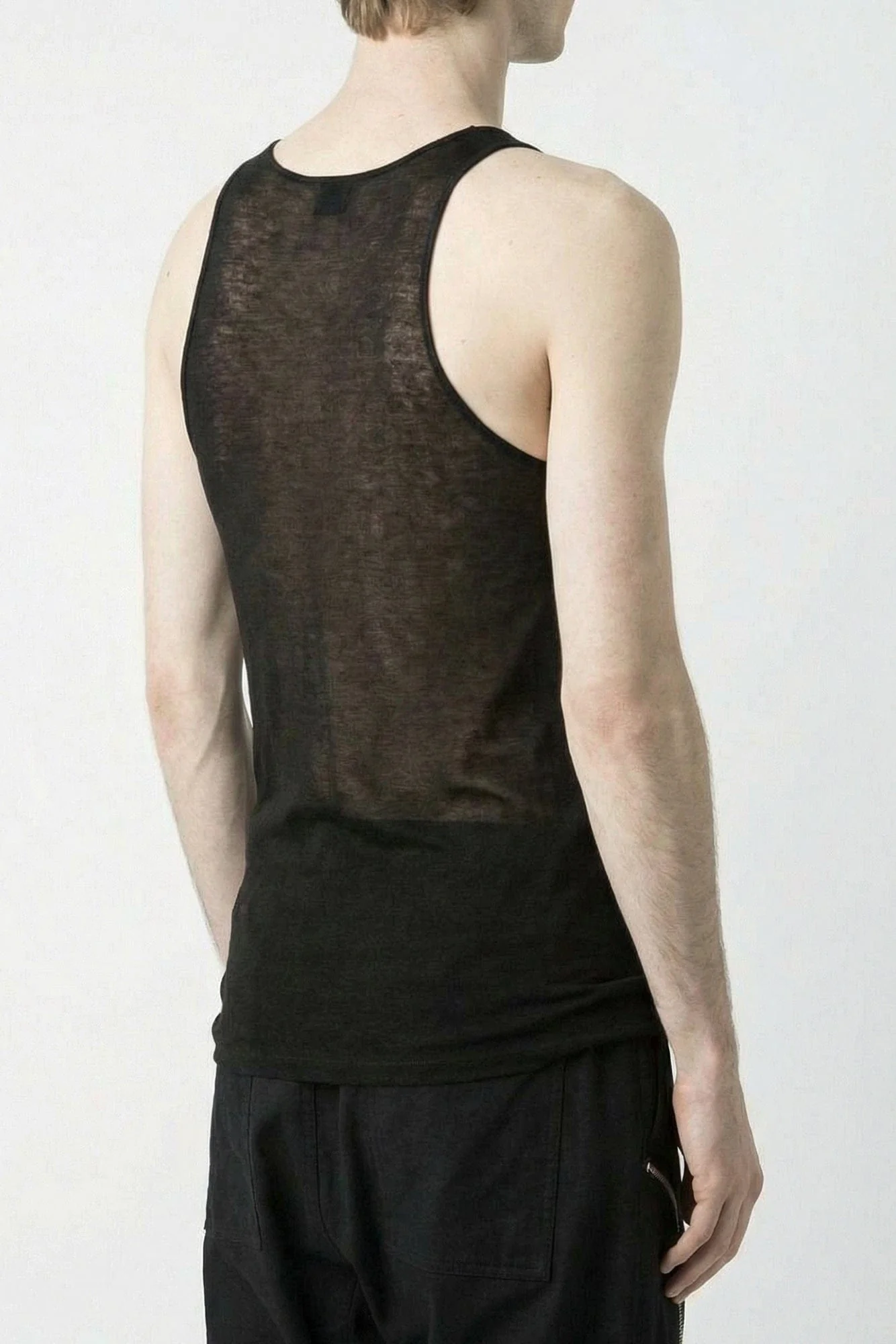 Rick Owens Basic Rib Tank SS26 - Image 3