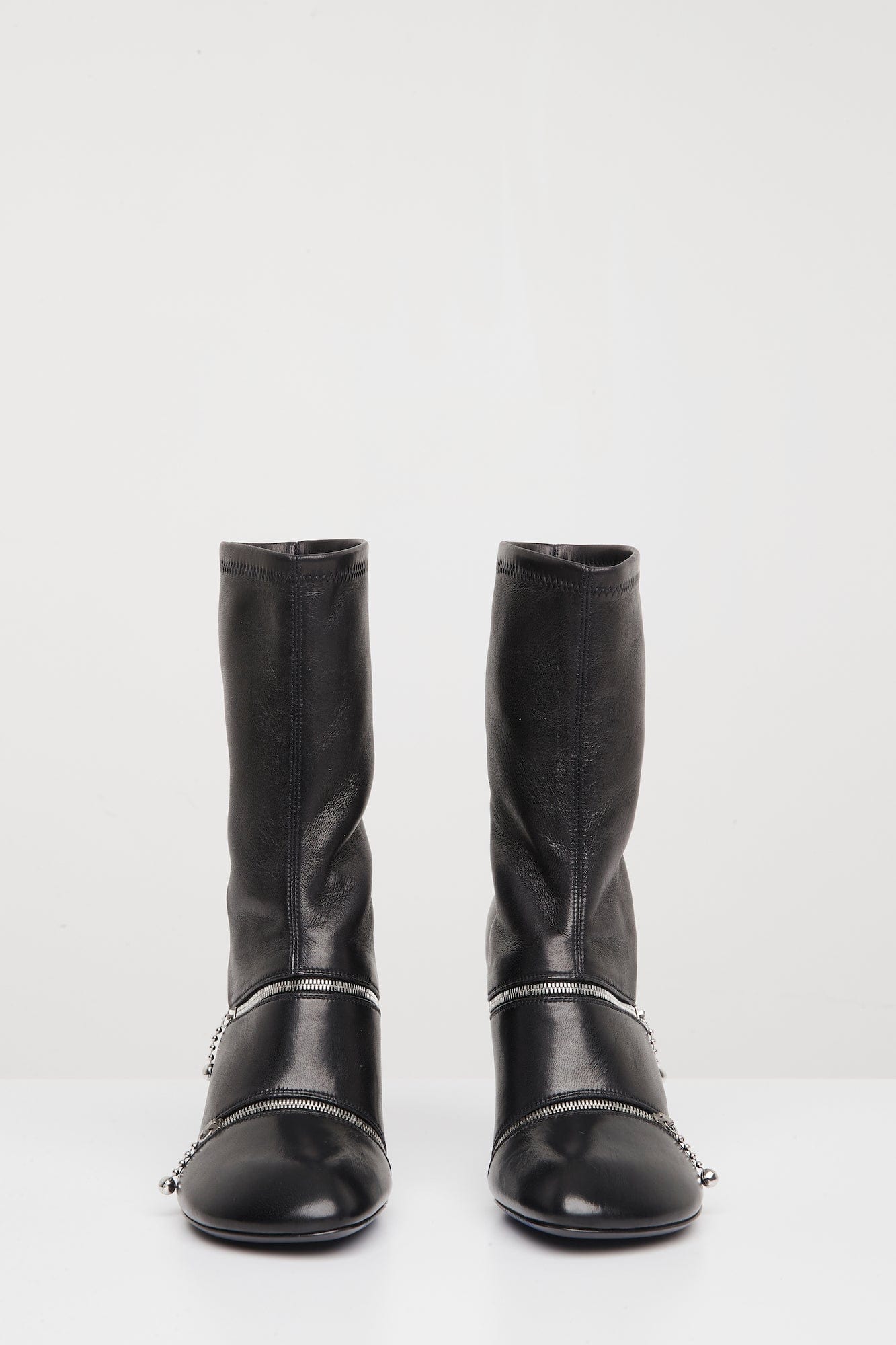 Burberry Peep 100 Boot in Black - Image 2