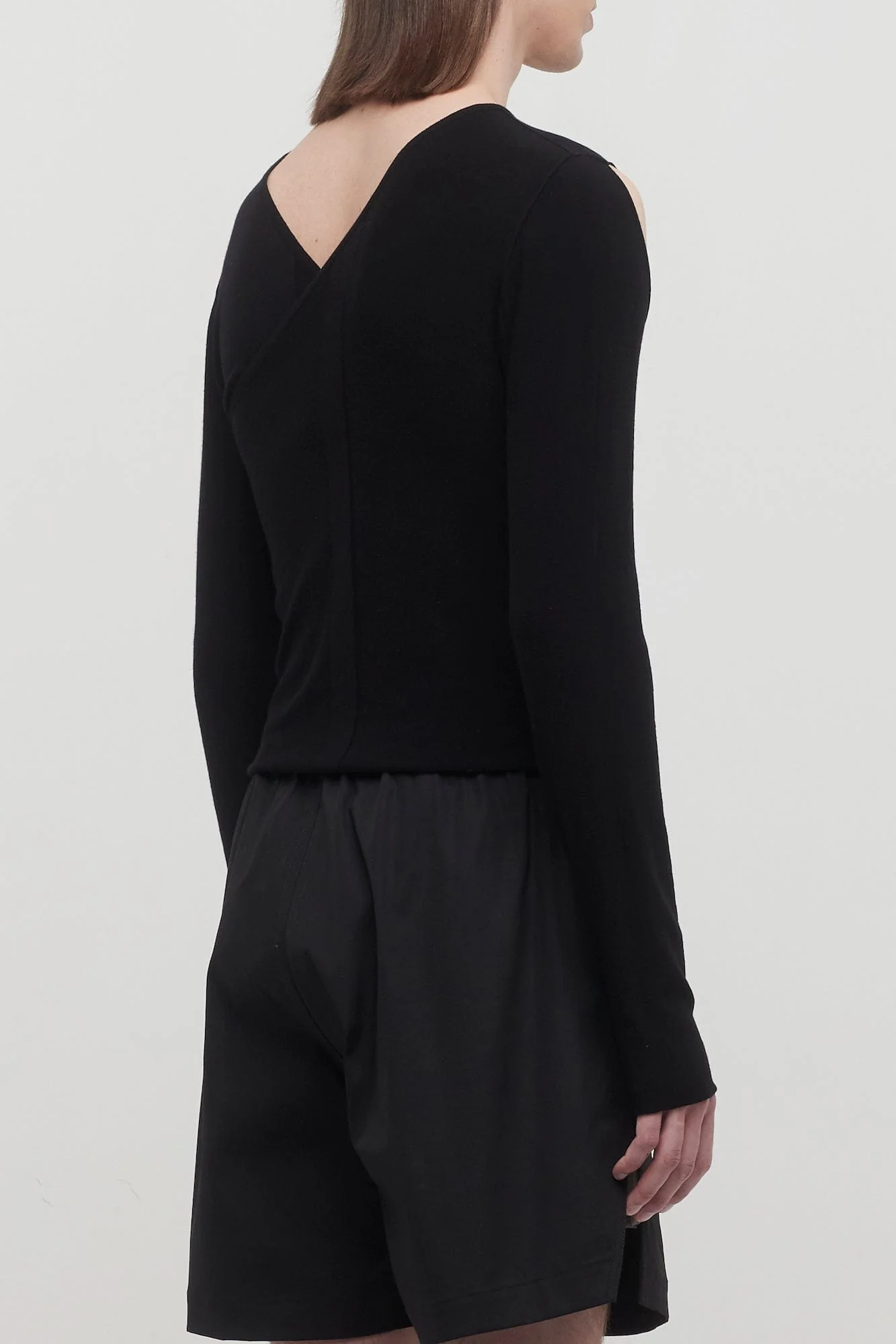 Rick Owens Banana Ziggy Top in Black - Image 3