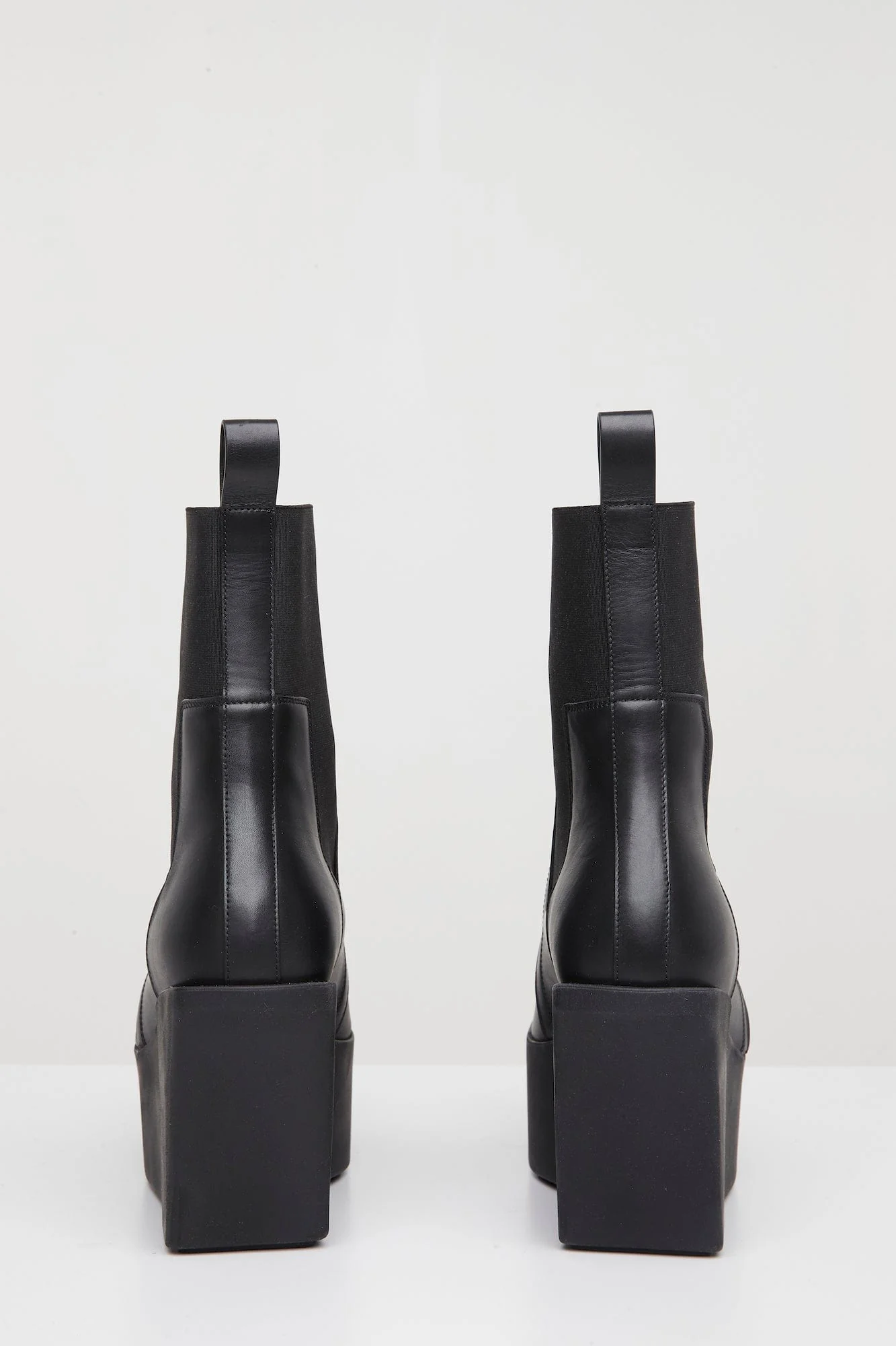 Rick Owens Sliver Platform Beatle in Black - Image 4
