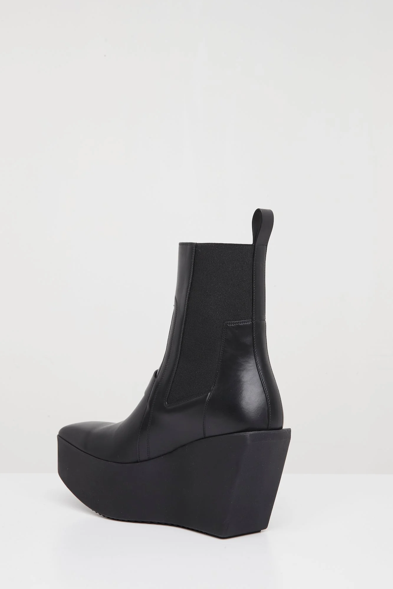 Rick Owens Sliver Platform Beatle in Black - Image 5
