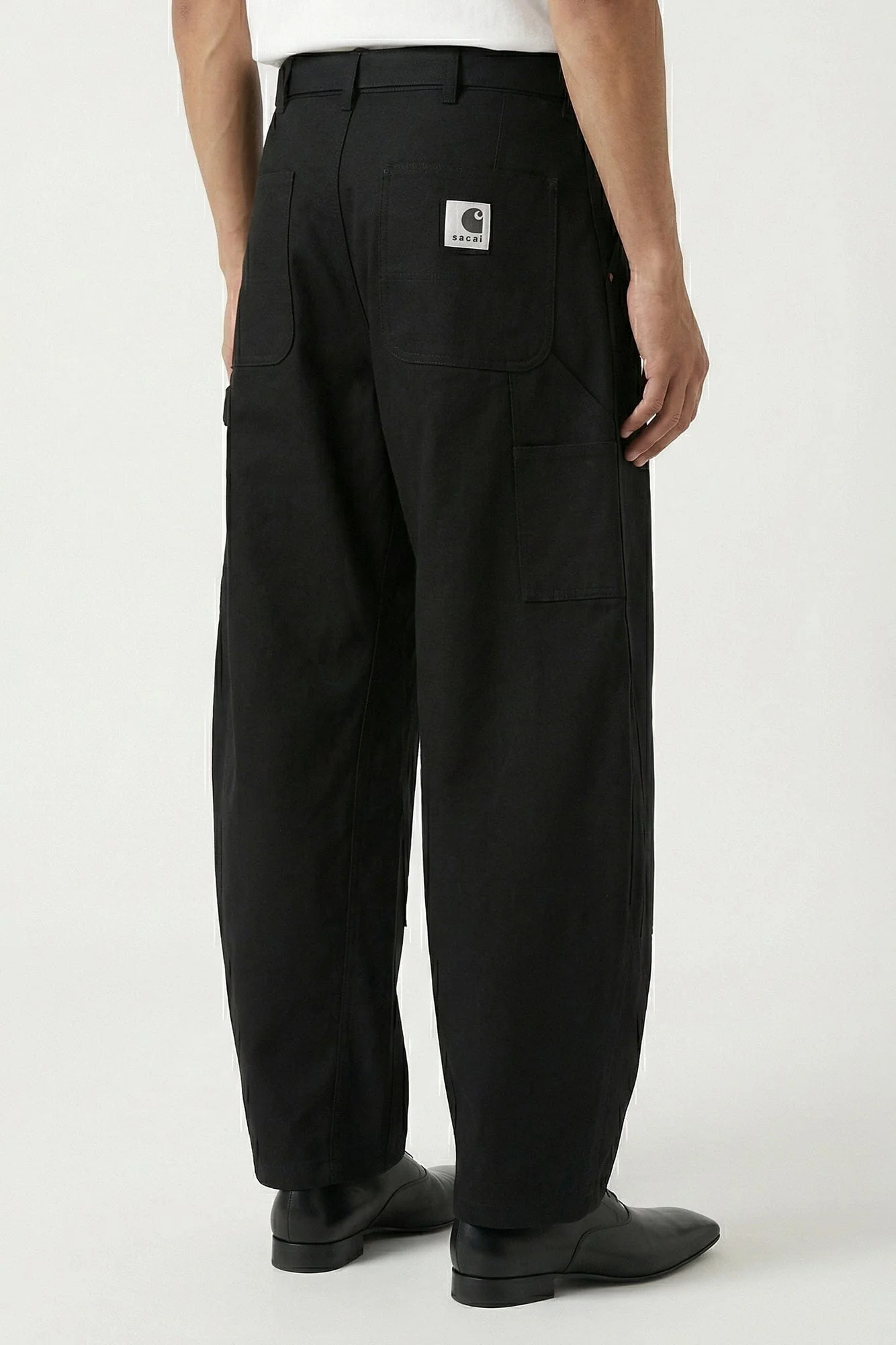 Sacai Carhartt WIP Duck Pants in Black - Image 3