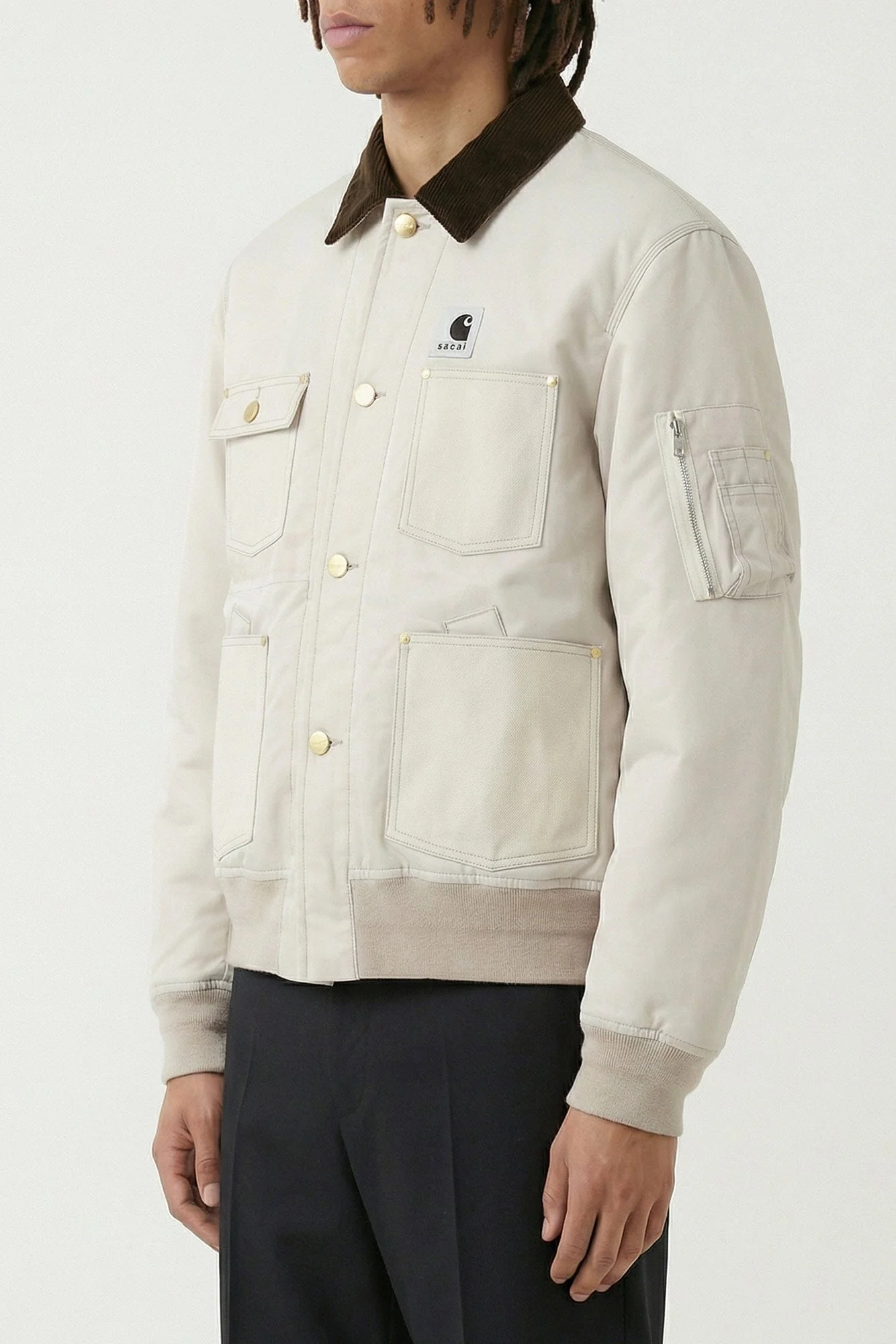 Sacai Carhartt WIP Nylon Twill x Duck Blouson - Image 2
