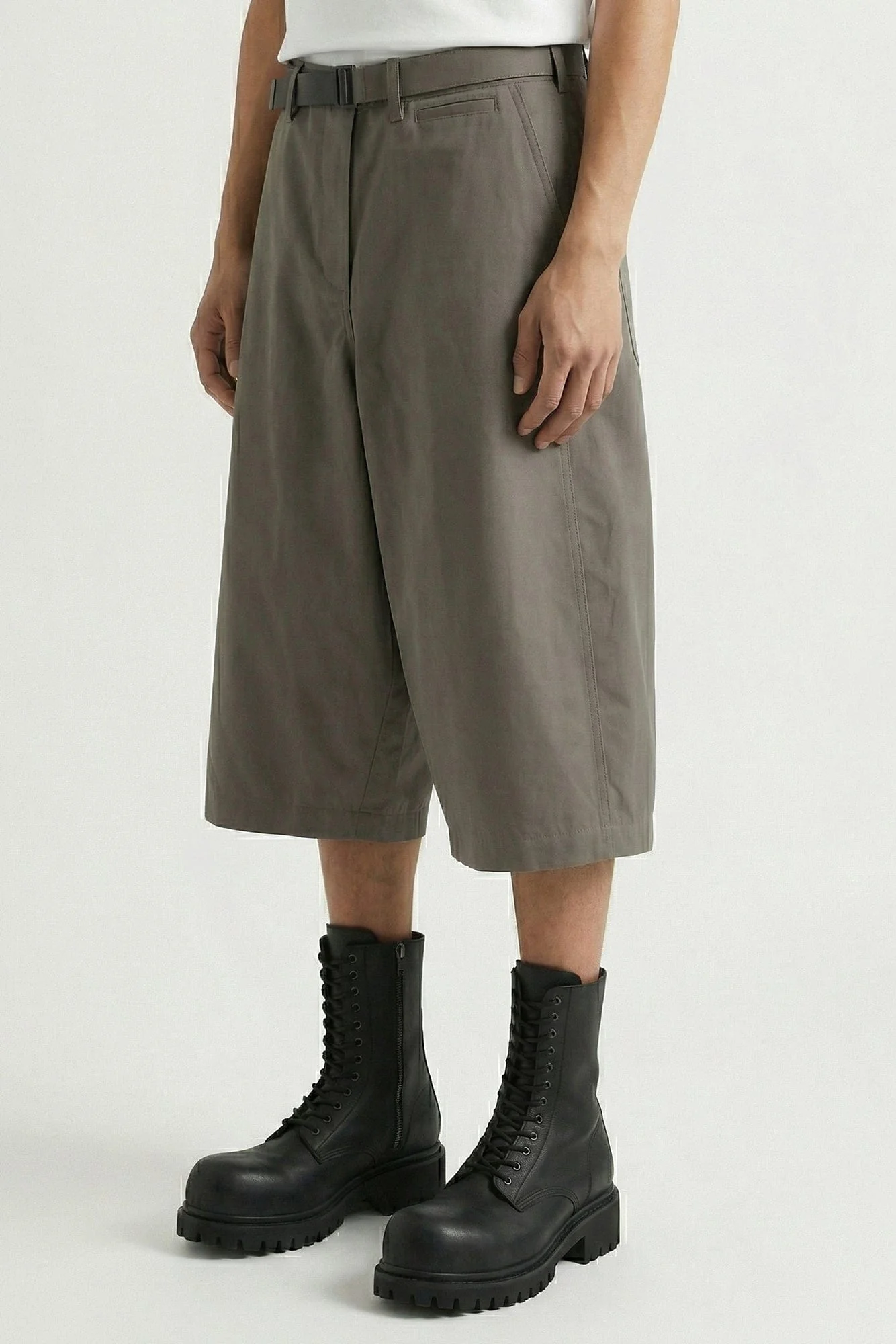 Sacai Cotton Chino Pants in Gray - Image 2