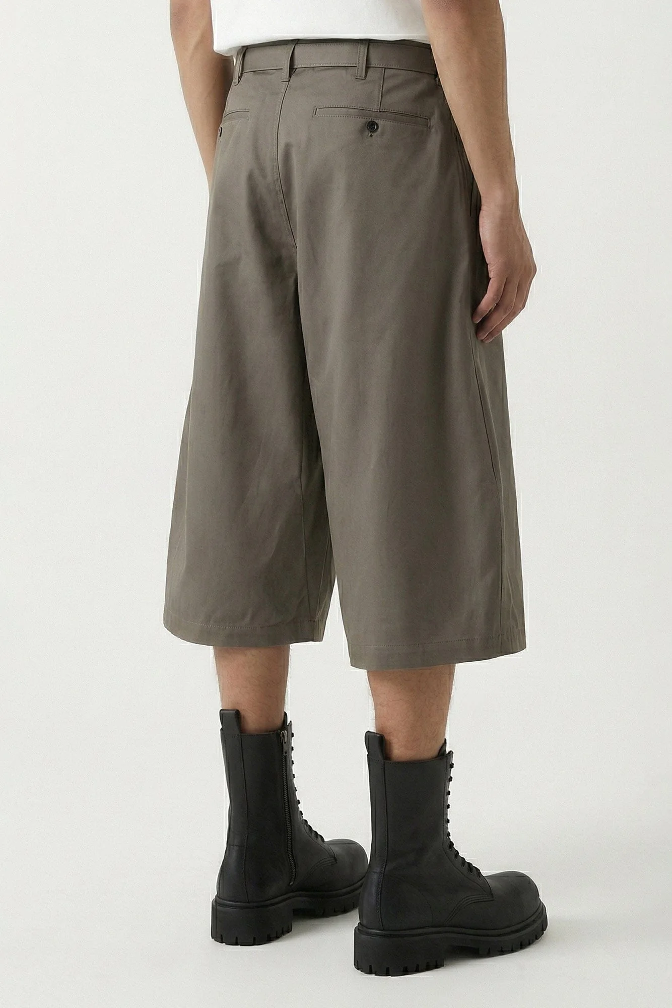 Sacai Cotton Chino Pants in Gray - Image 3