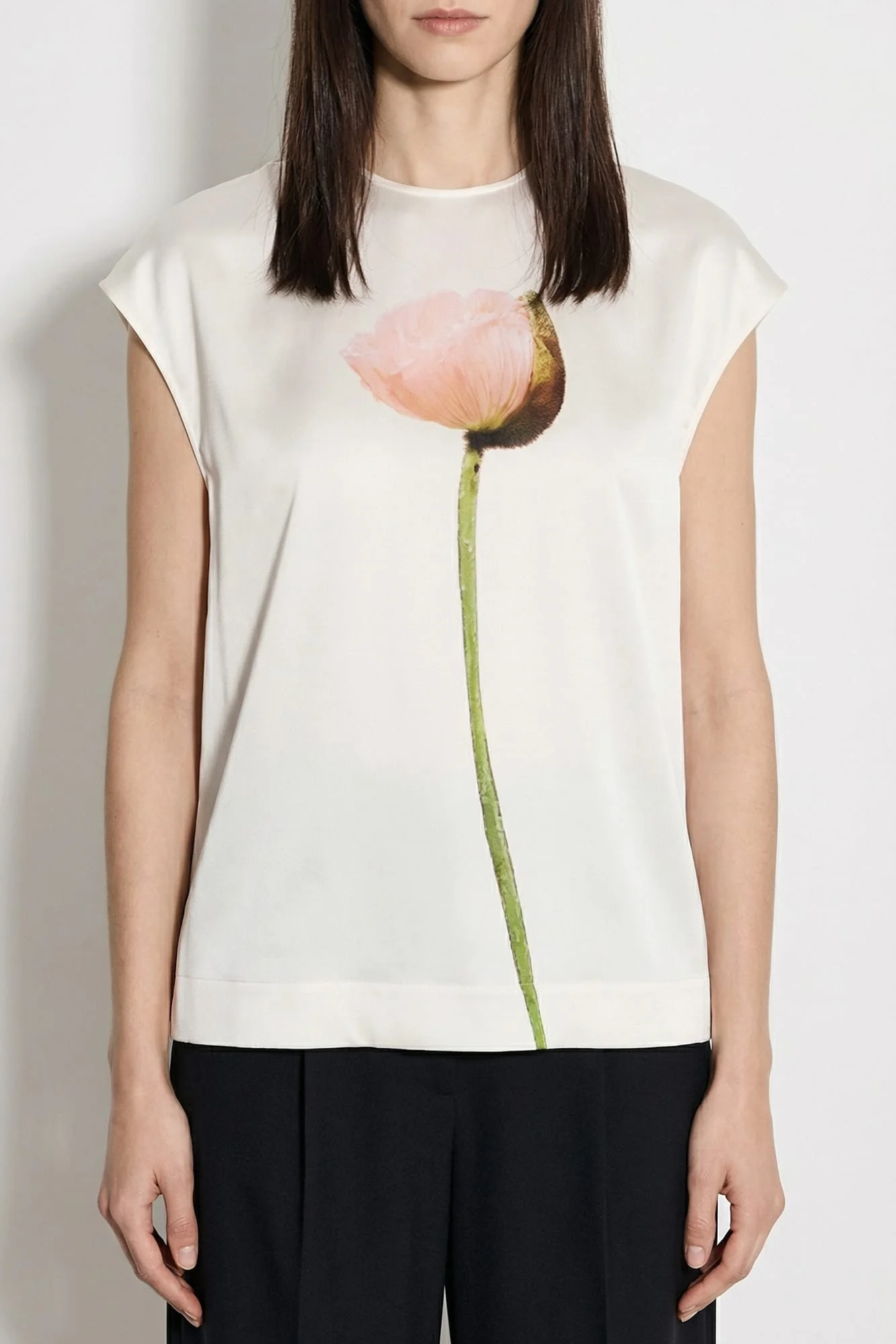 Simone Rocha Poppy Motif Smock Top SS26