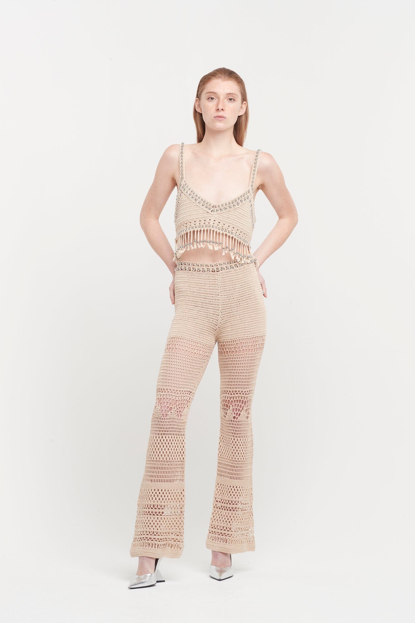 Rabanne Knit Fitted Pant - Image 4