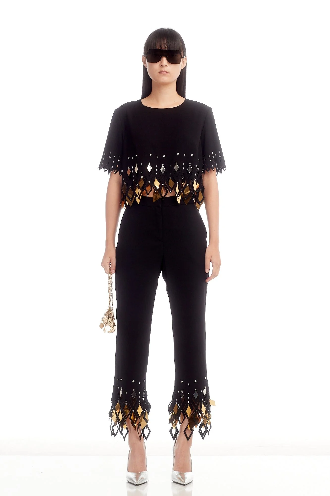 Rabanne Summer Holiday Crop Top
