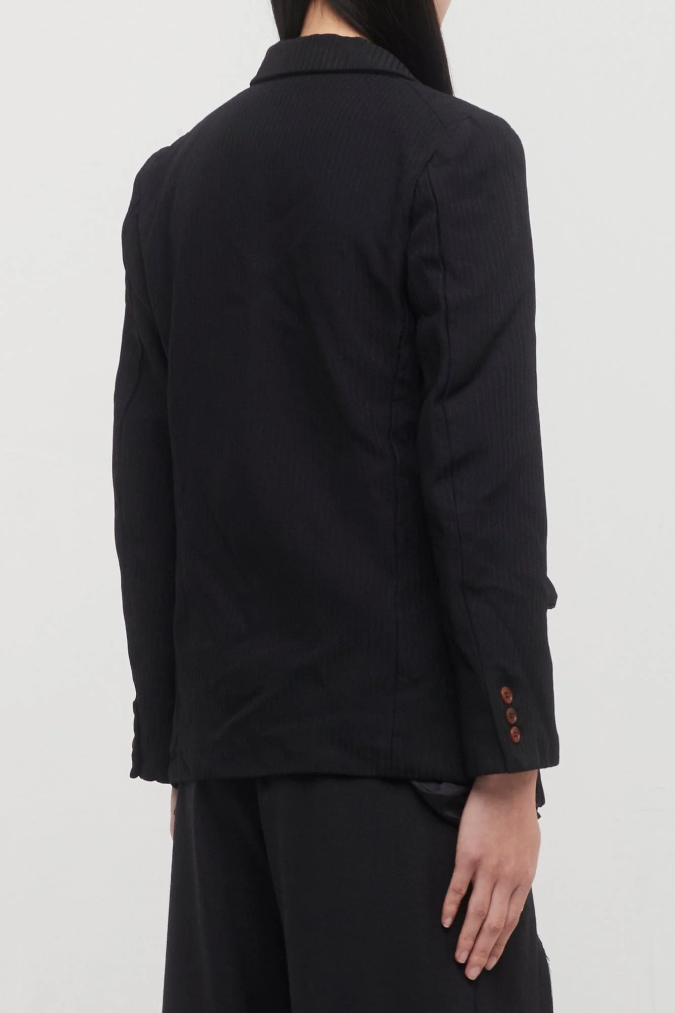Comme Des Garçons Bow Ruched Jacket - Image 3