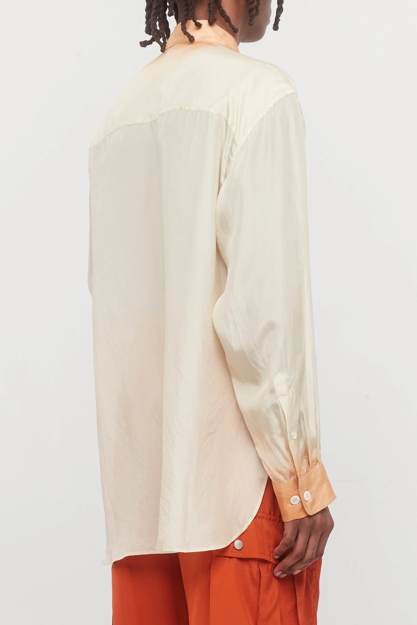 Dries Van Noten Calander Tris Shirt in Orange - Image 3