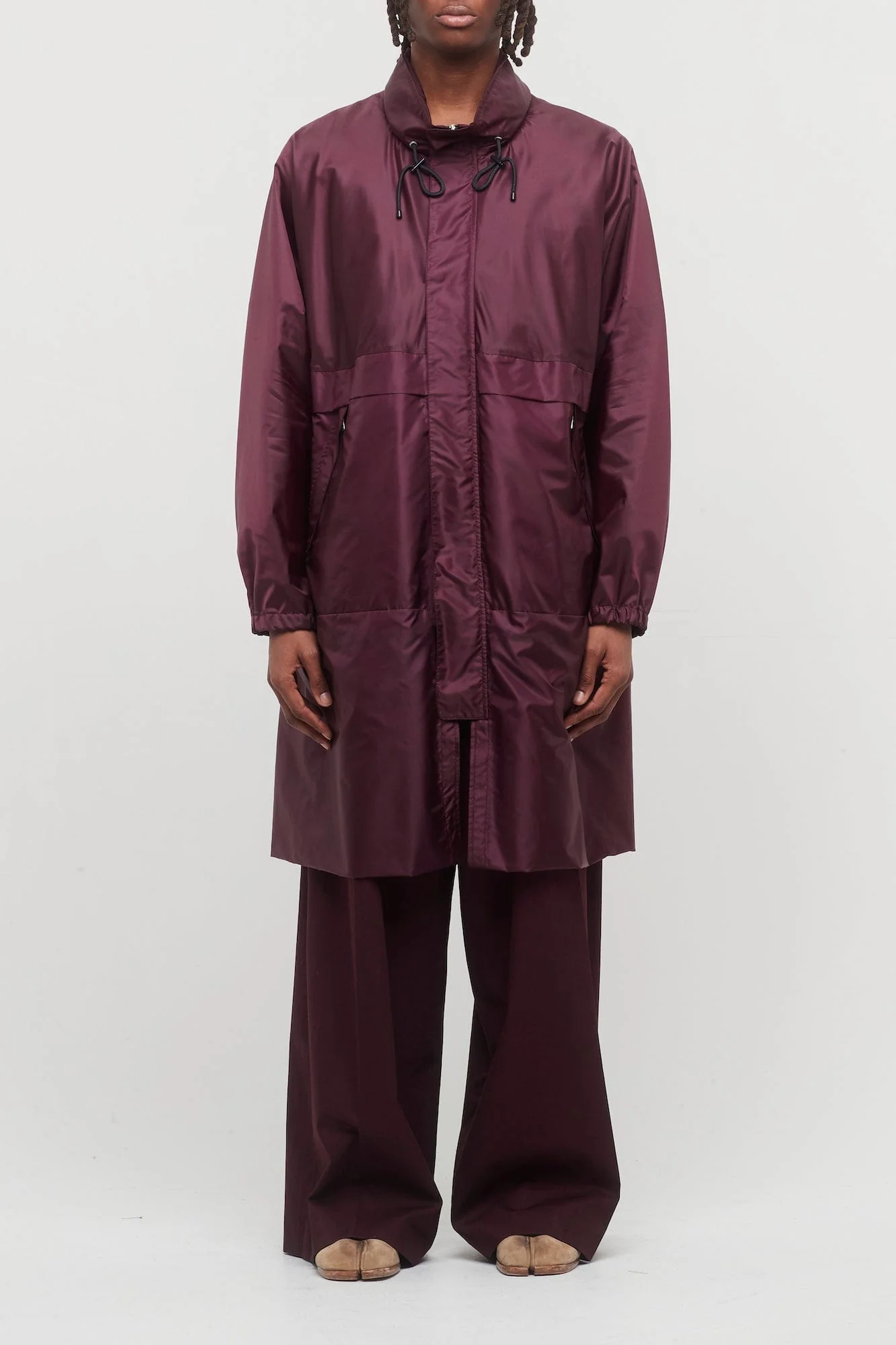 Dries Van Noten Vawson Jacket in Aubergine