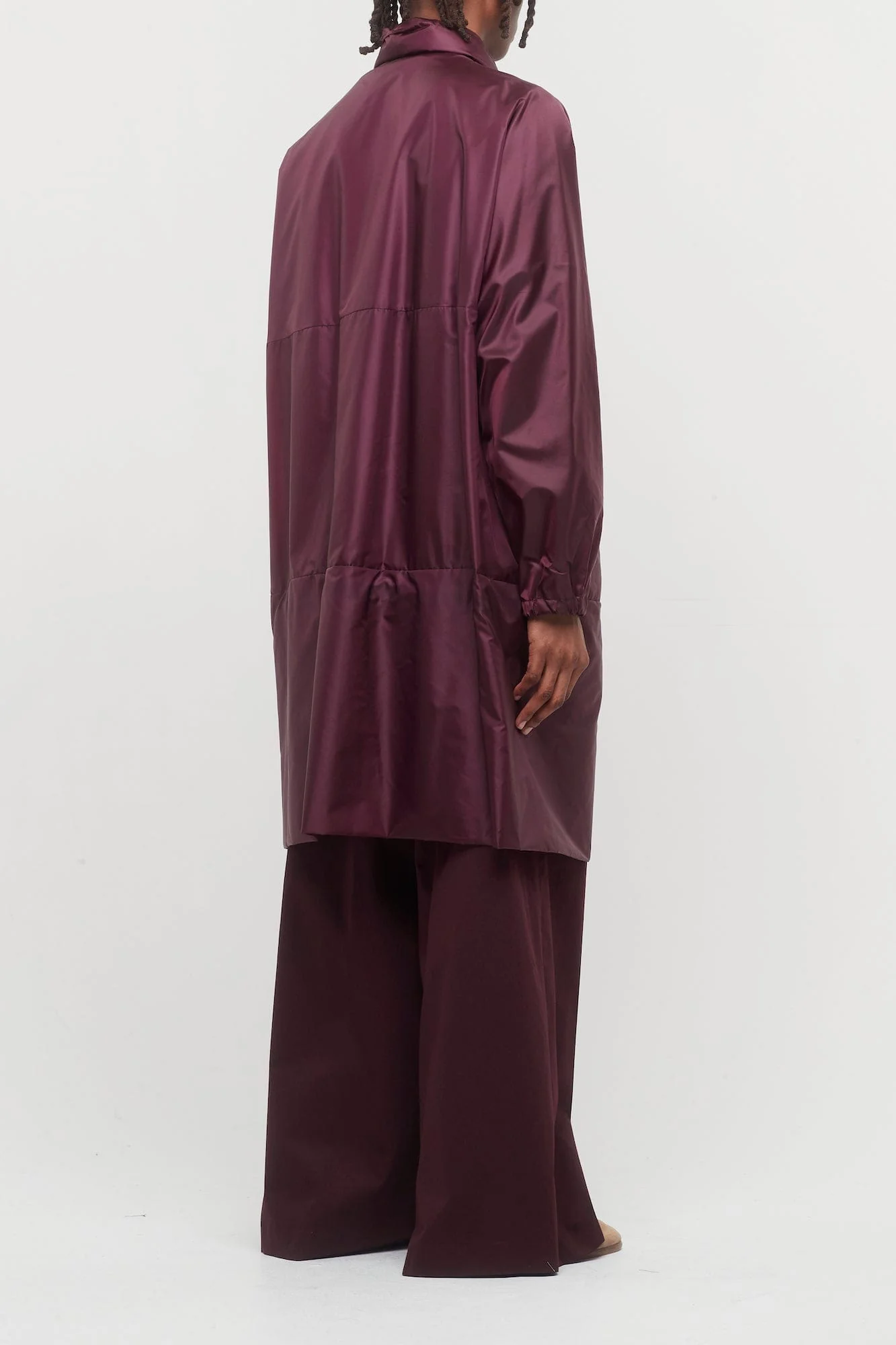 Dries Van Noten Vawson Jacket in Aubergine - Image 3