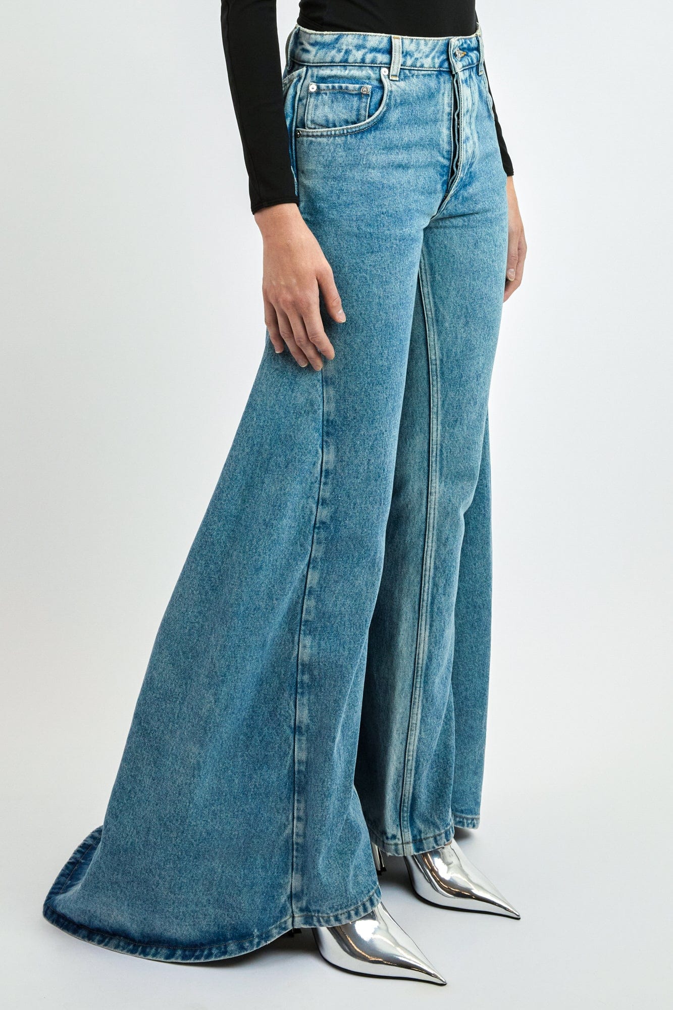 Jean Paul Gaultier x Shayne Oliver Denim Fishtail Jean - Image 2