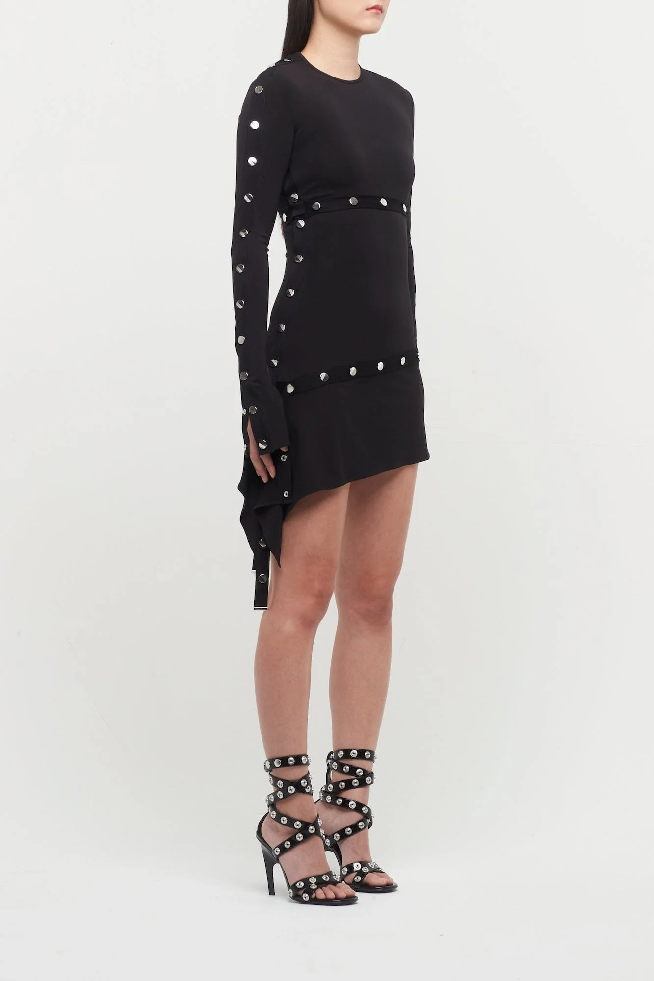 The Attico Jersey Mini Dress - Image 2