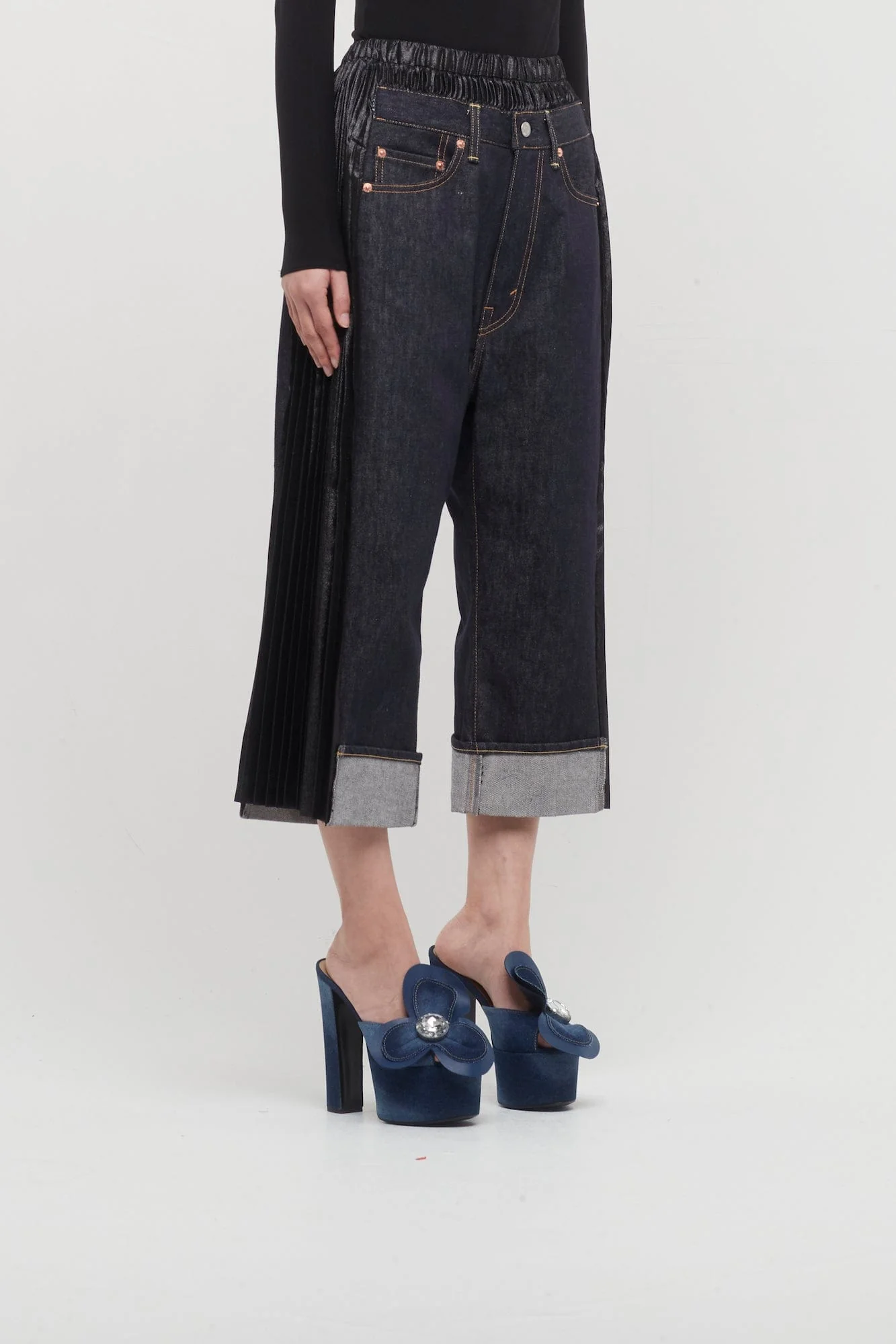 Junya Watanabe Cuff Hybrid Trousers - Image 2