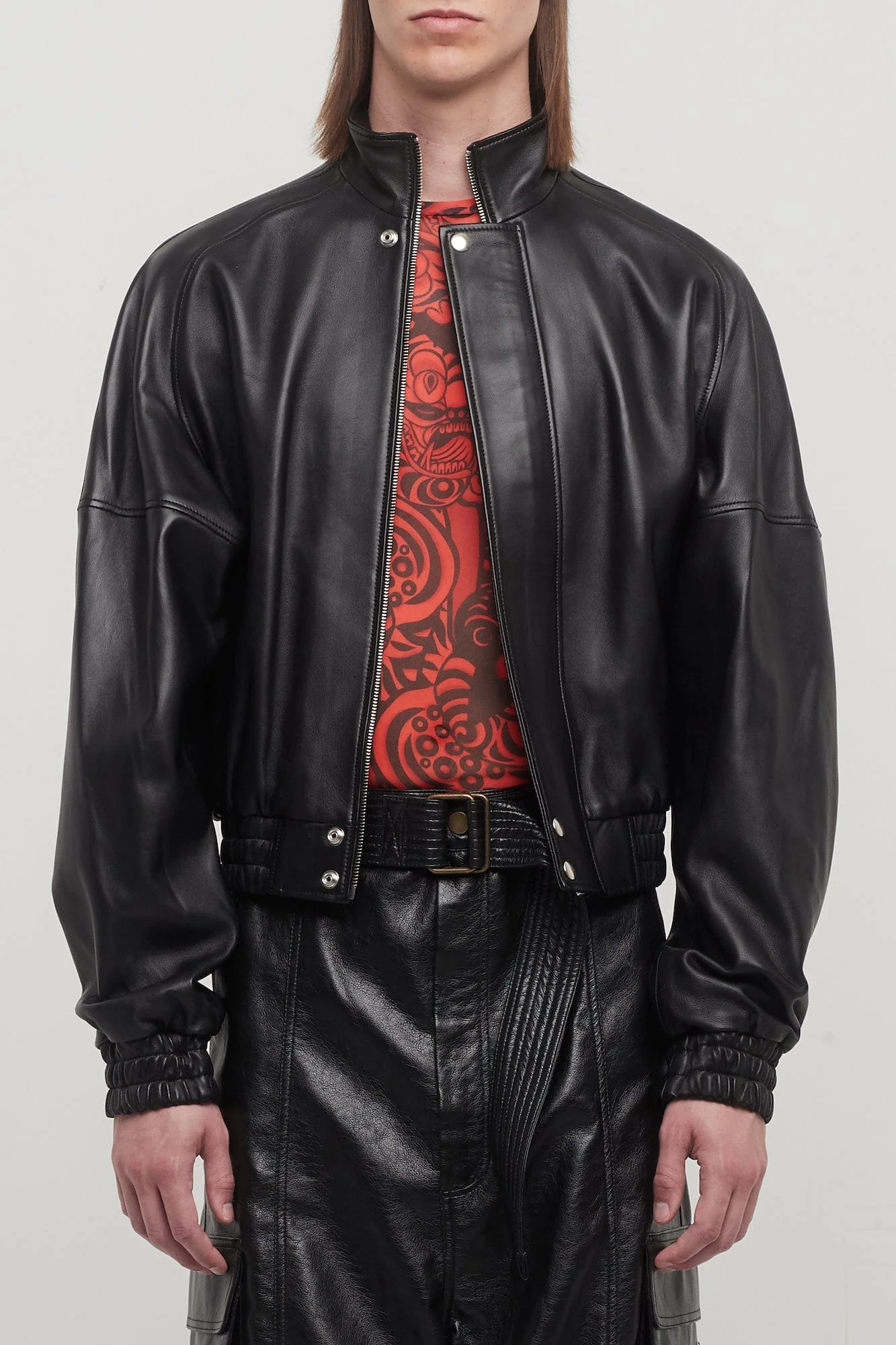 Lu'u Dan Blouson Leather Jacket