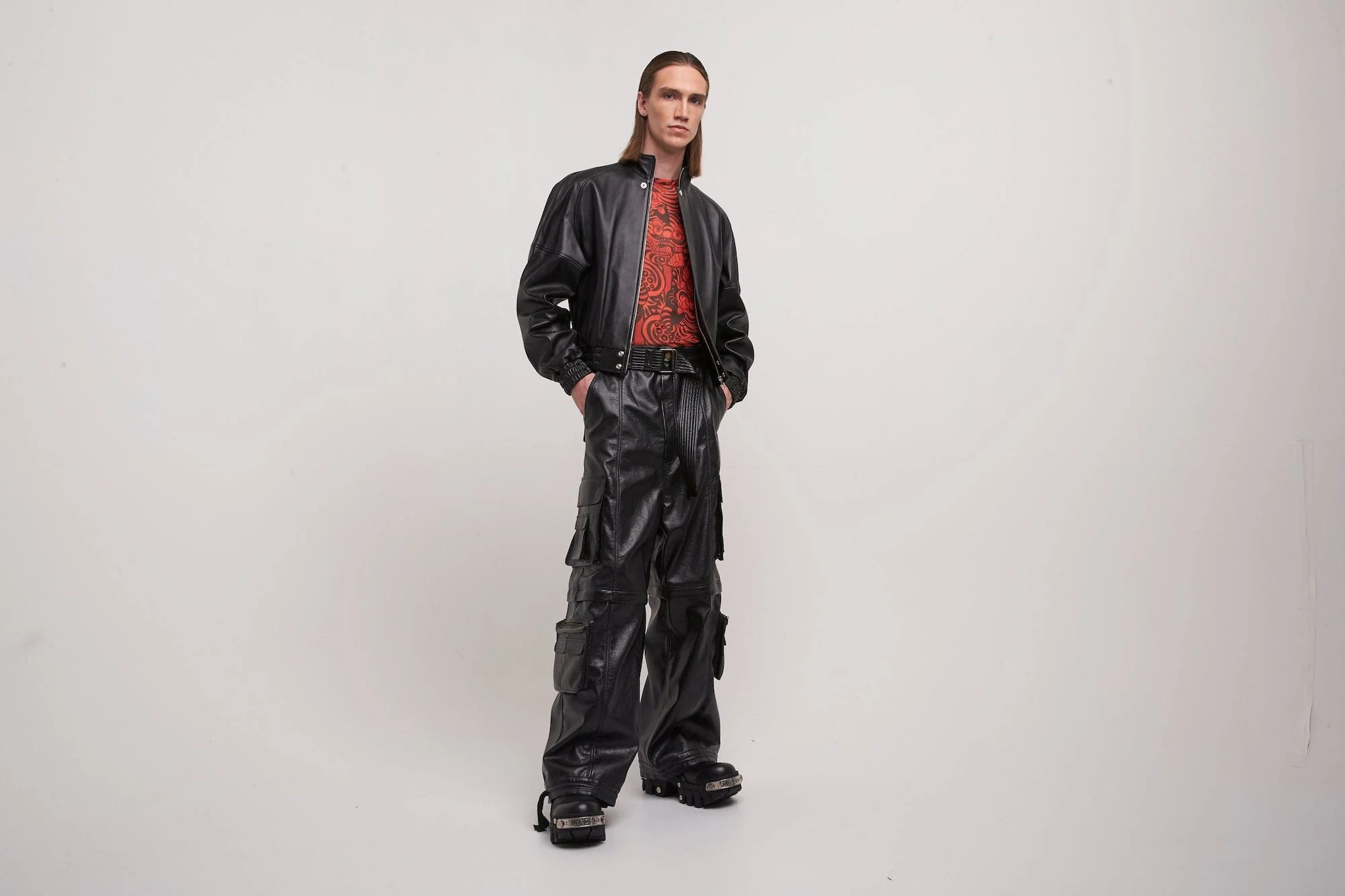 Lu'u Dan Blouson Leather Jacket - Image 4