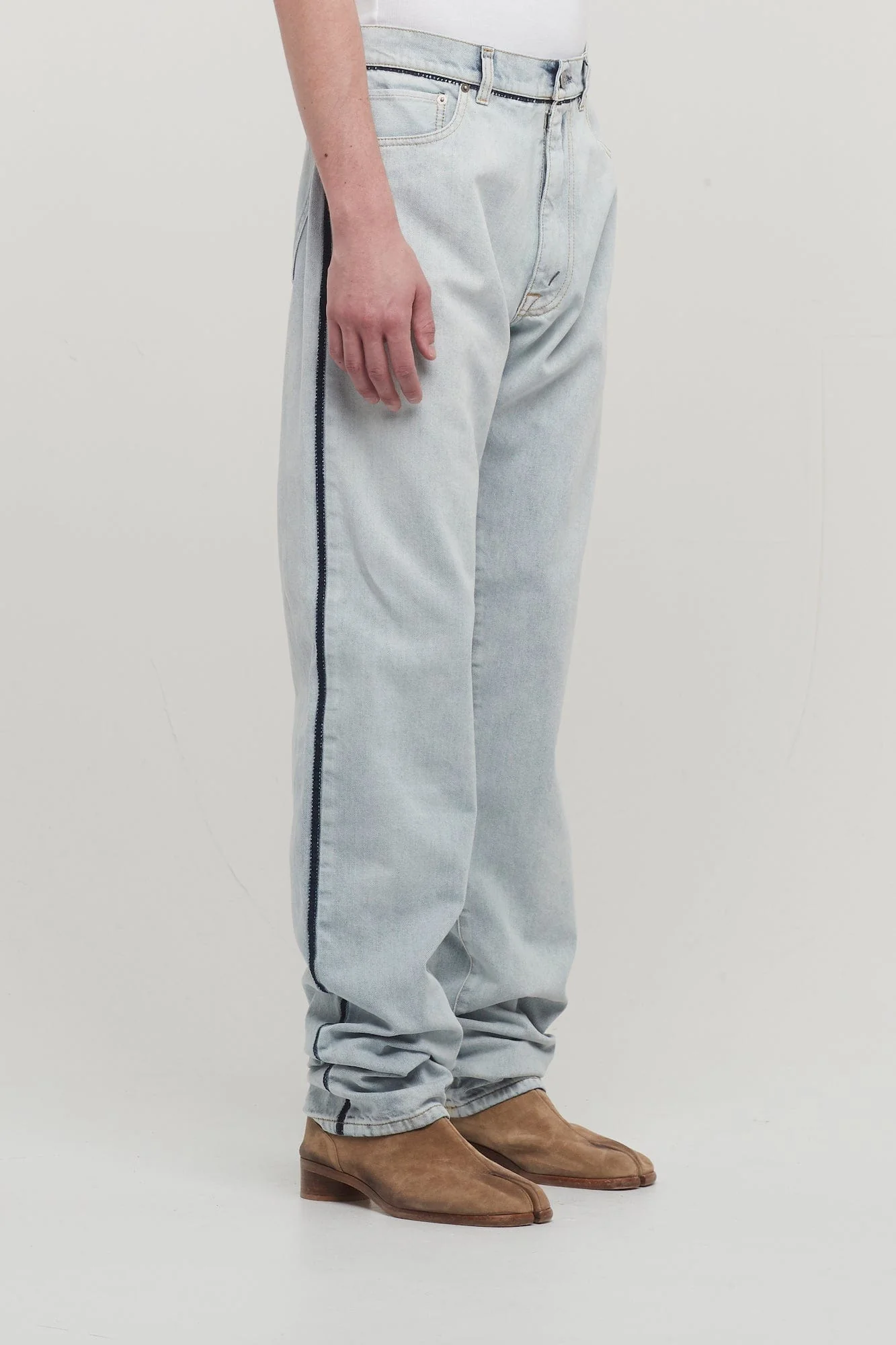 Maison Margiela 5 Pocket Jeans in Ice Denim - Image 2