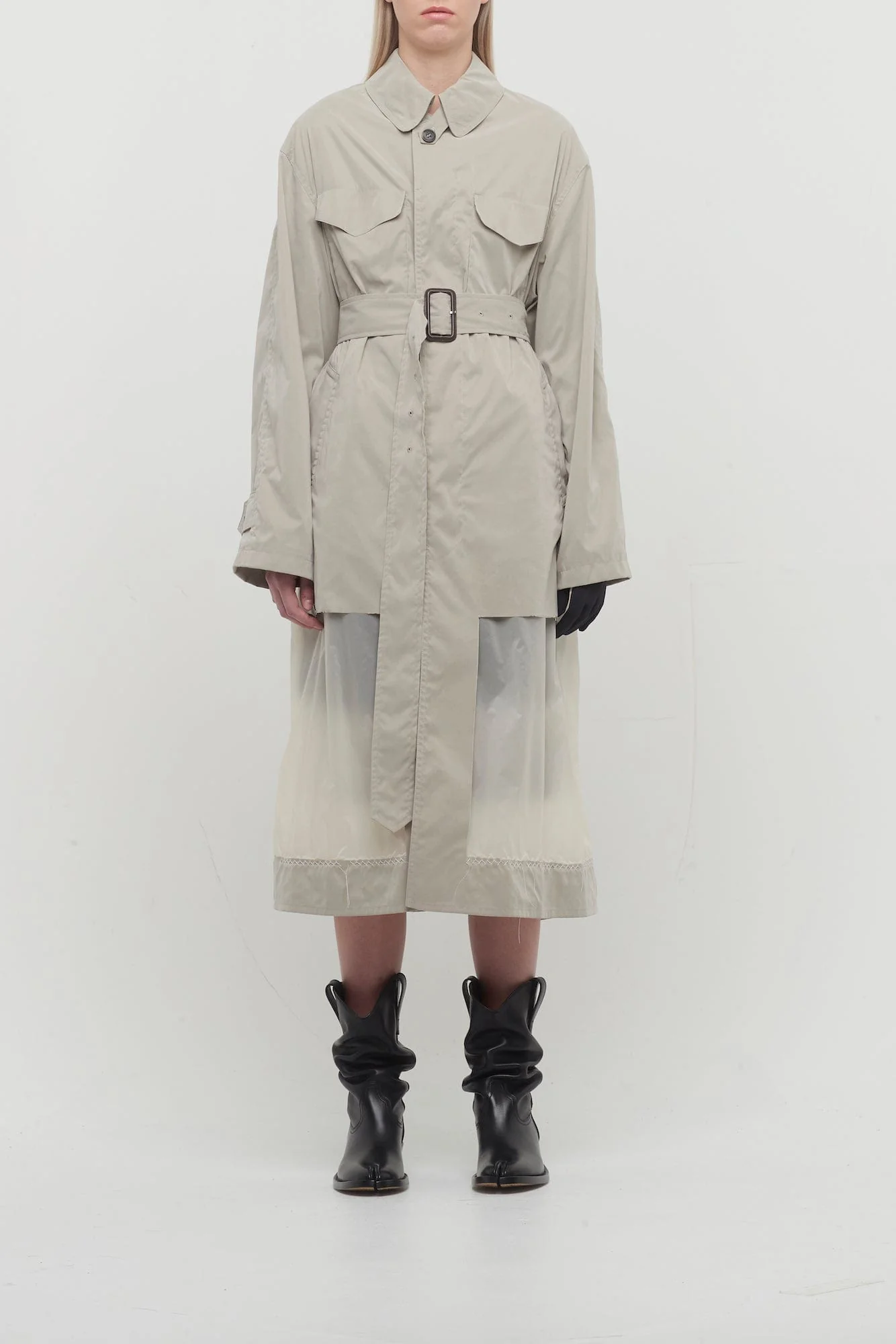 Maison Margiela Light Weight Trench in Beige