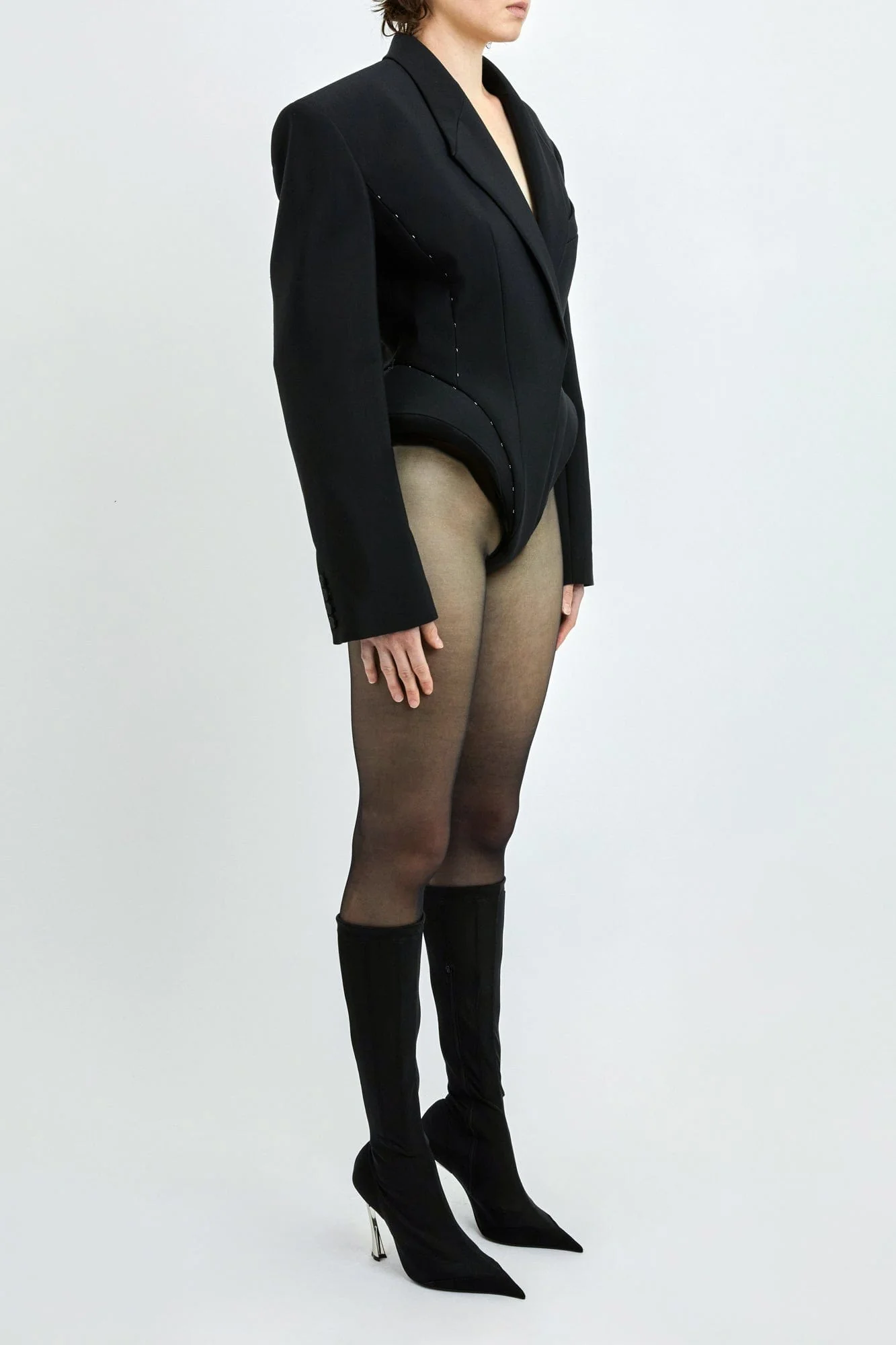 Mugler Bodysuit Blazer - Image 2