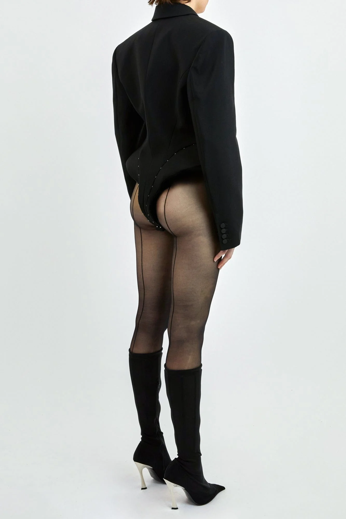 Mugler Bodysuit Blazer - Image 3