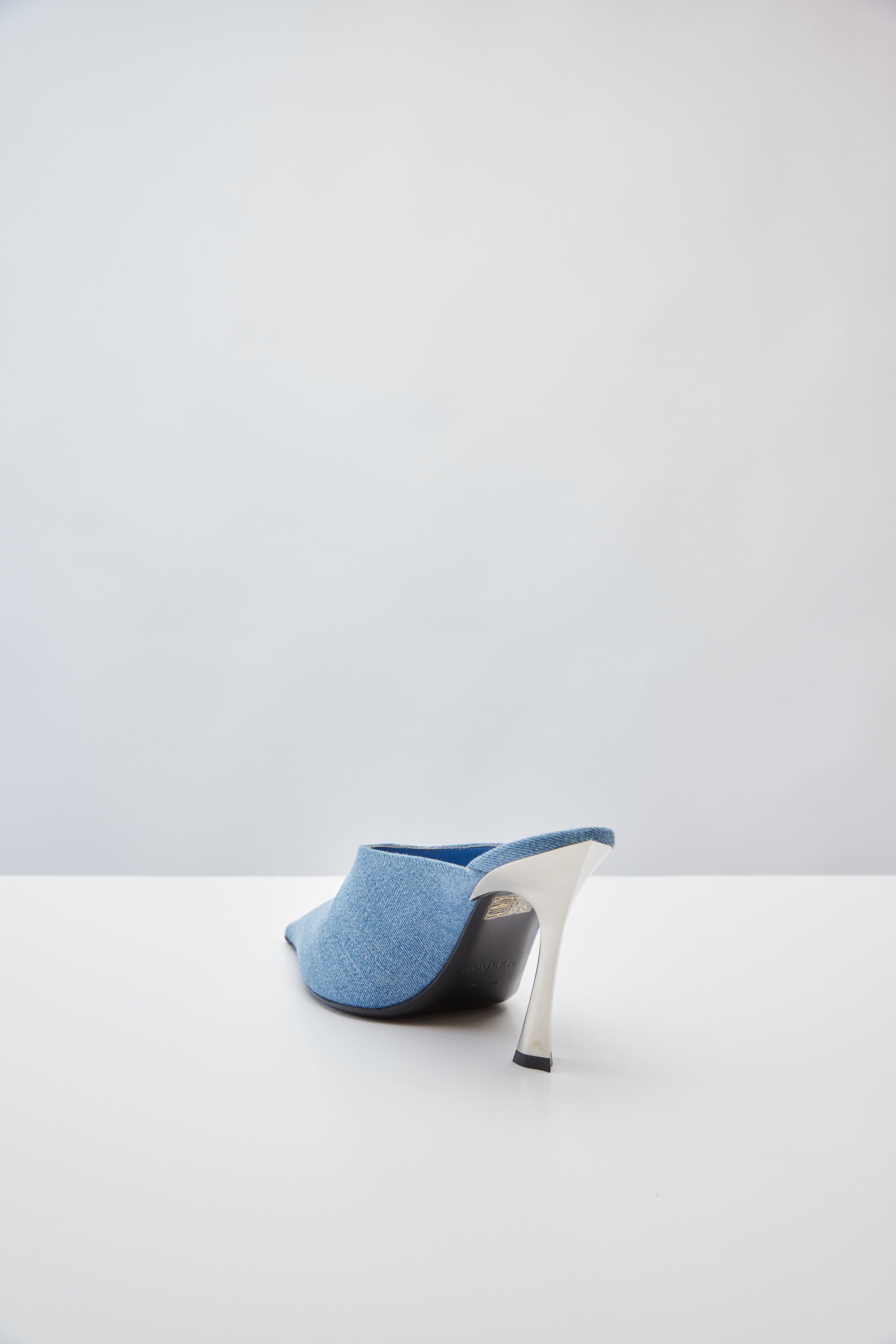 Mugler Denim Mule - Image 4