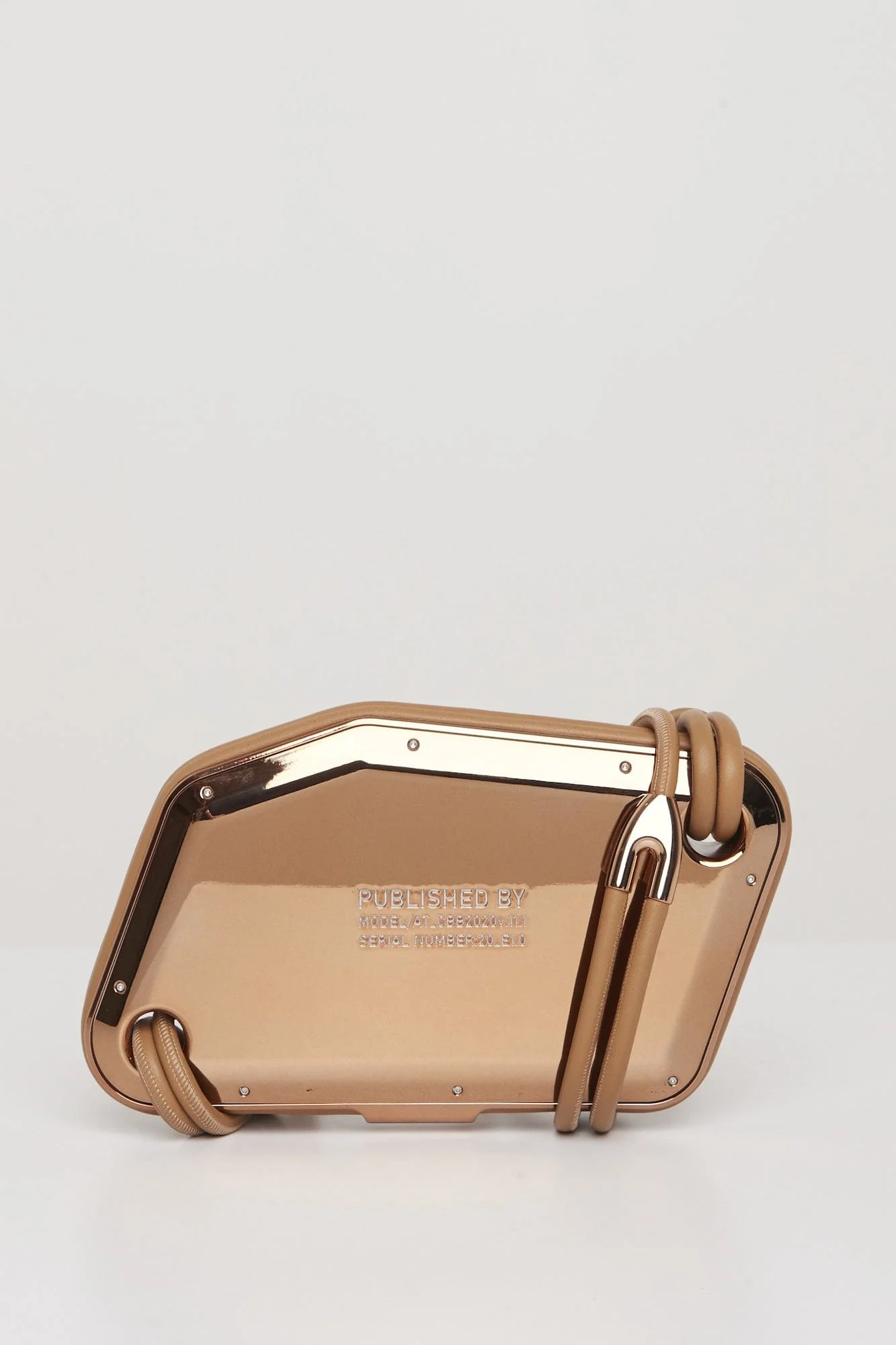 Published By Cross Body Bag in Rose Bronze - Image 2