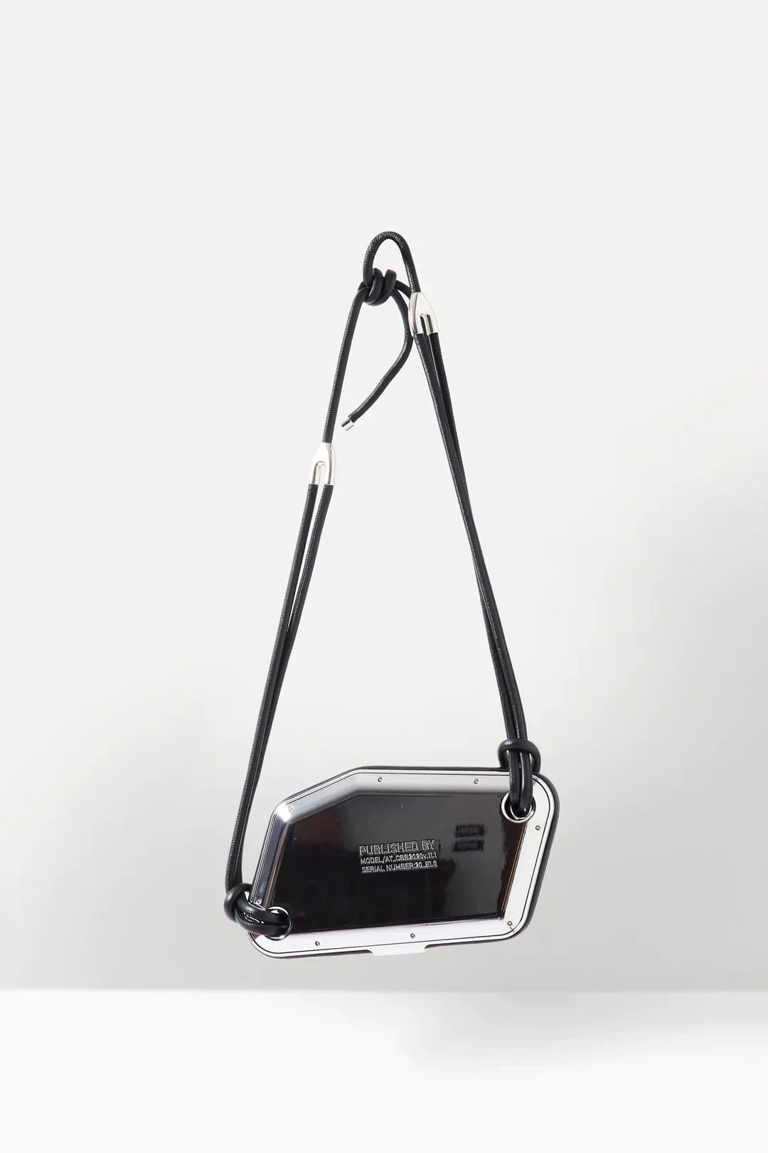 Published By Crossbody Bag in Silver - Image 2