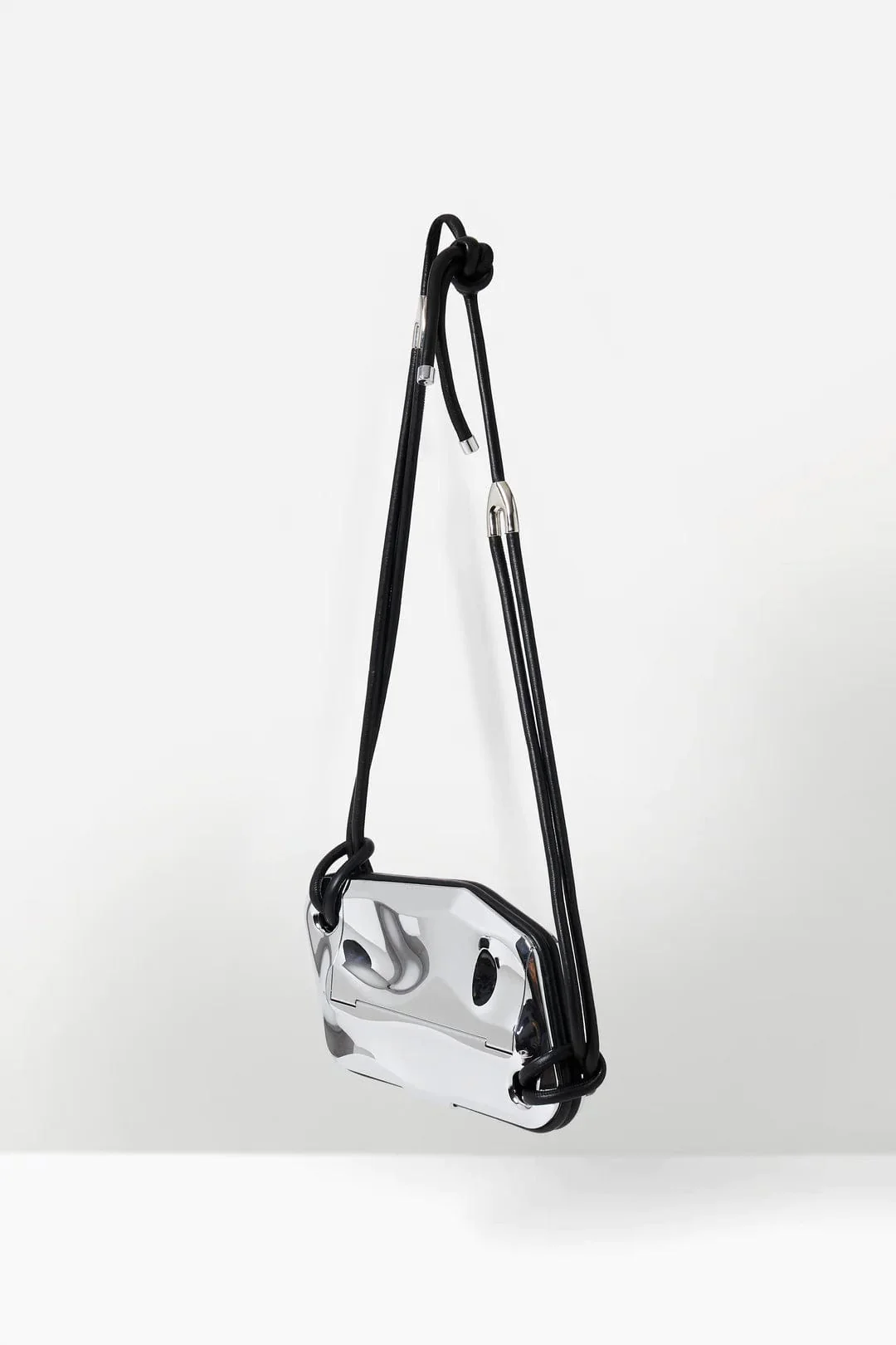 Published By Crossbody Bag in Silver - Image 3