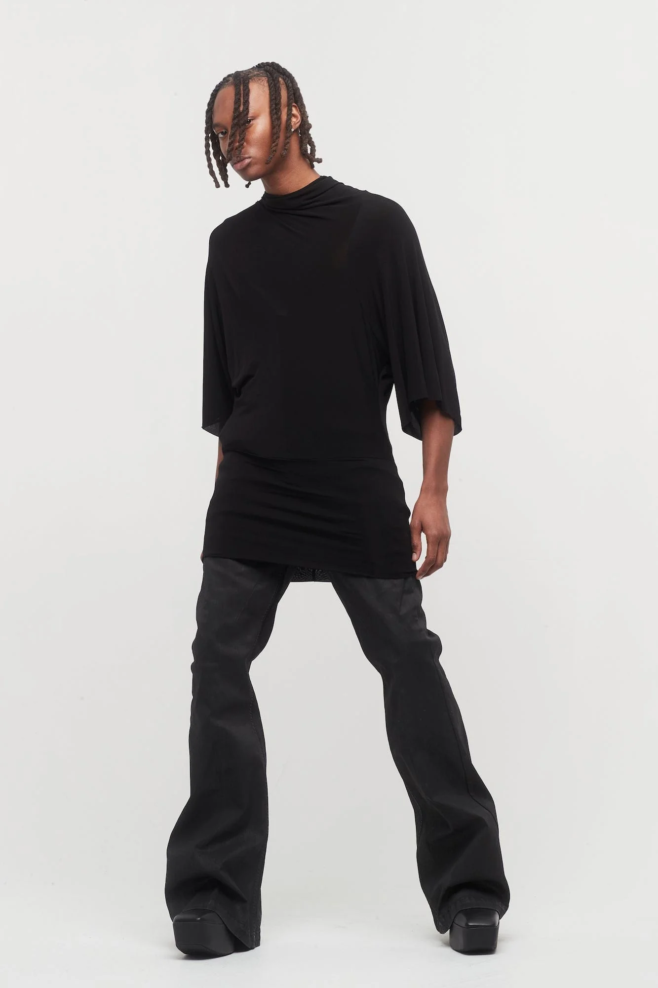 Rick Owens Dirt Bolan in Black Wax - Image 4