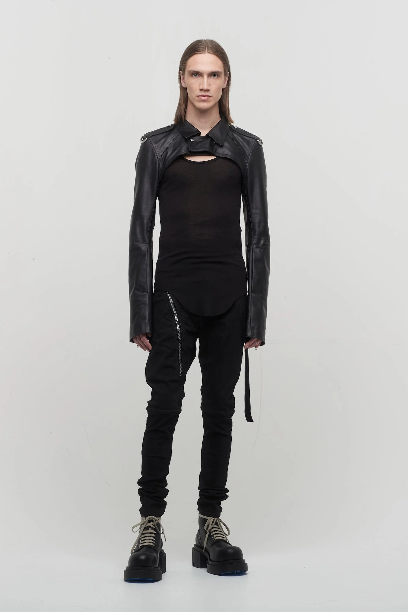Rick Owens DRKSHDW Aircut Denim Pants in Black - Image 4