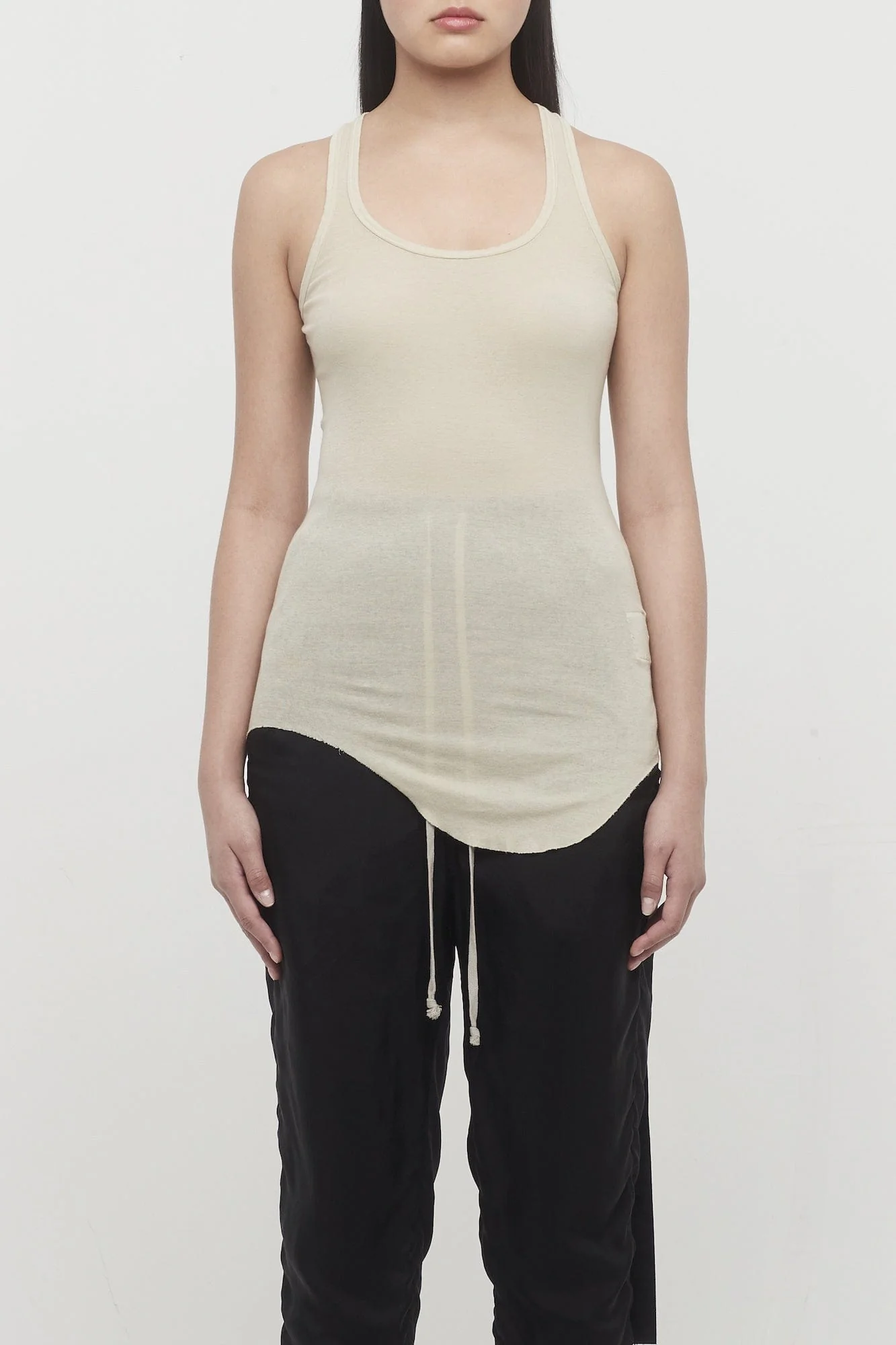 Rick Owens DRKSHDW DRK Tank in Pearl