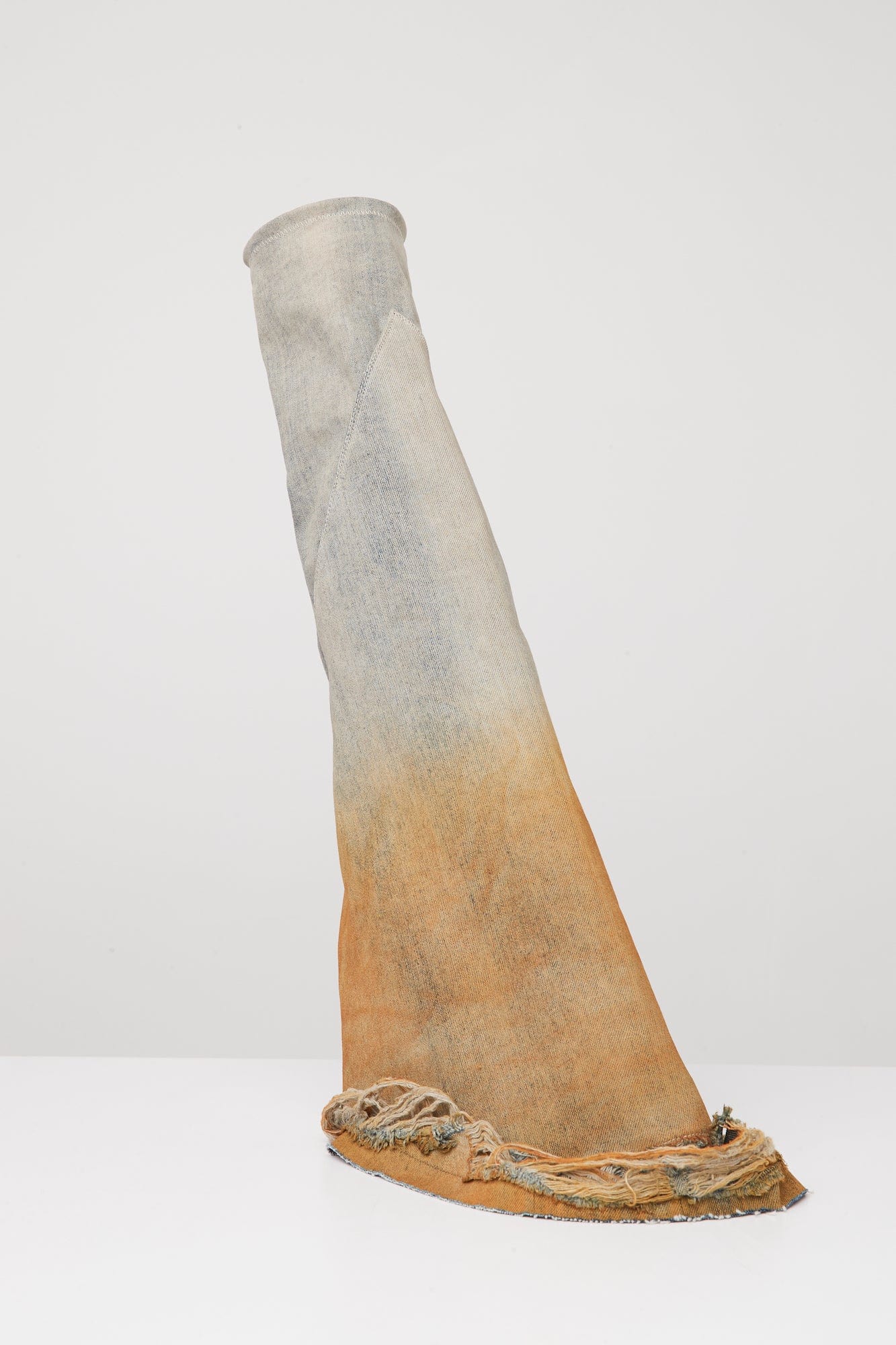 Rick Owens DRKSHDW Fetish Sneakers in Sky Orange Degrade - Image 3