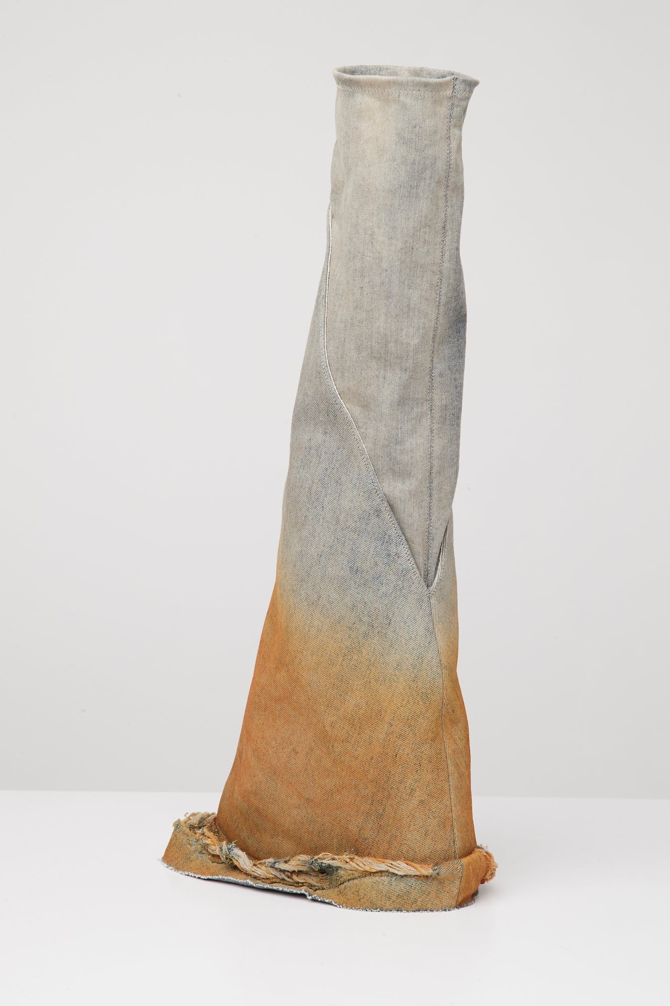 Rick Owens DRKSHDW Fetish Sneakers in Sky Orange Degrade - Image 5